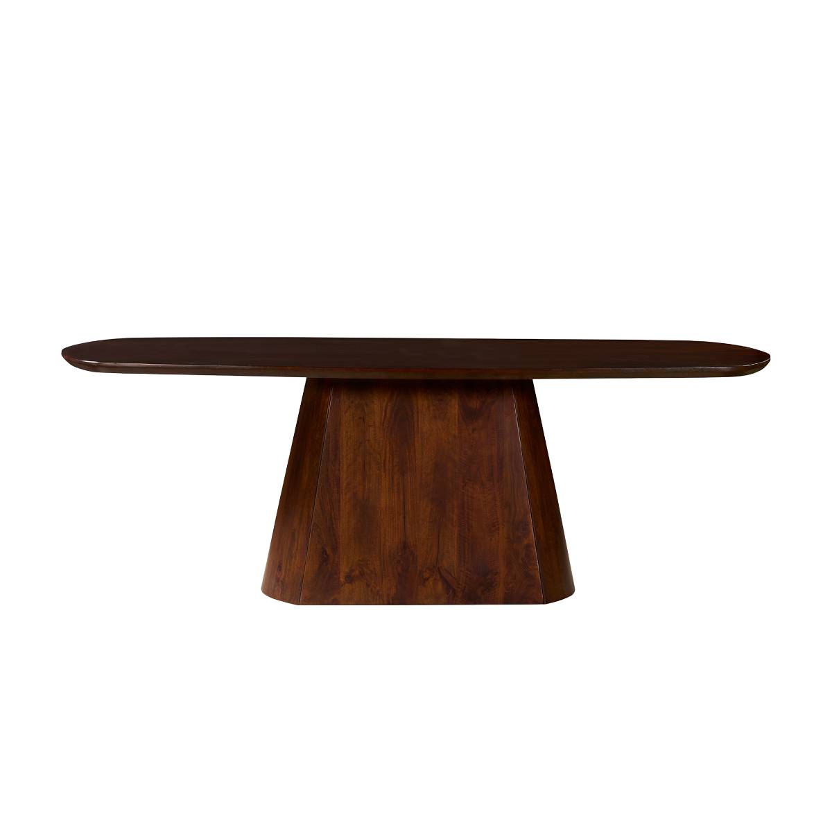 Table à manger en bois de manguier SOLYMA bois foncé, MADE IN MEUBLES