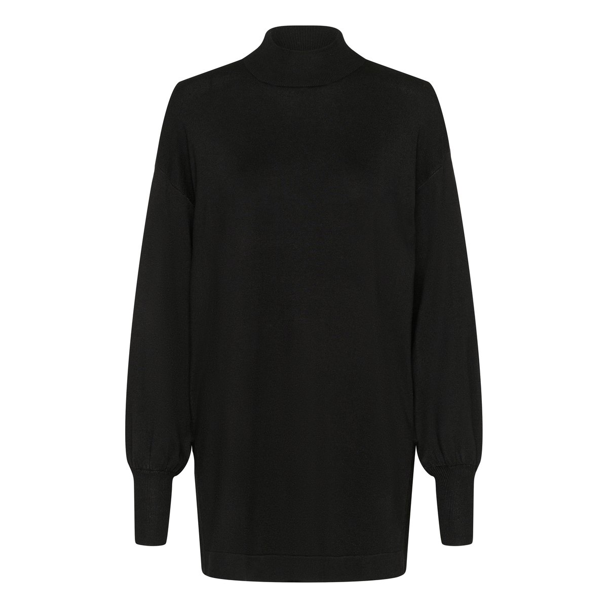 Pullover tricoté noir black deep, KAFFE