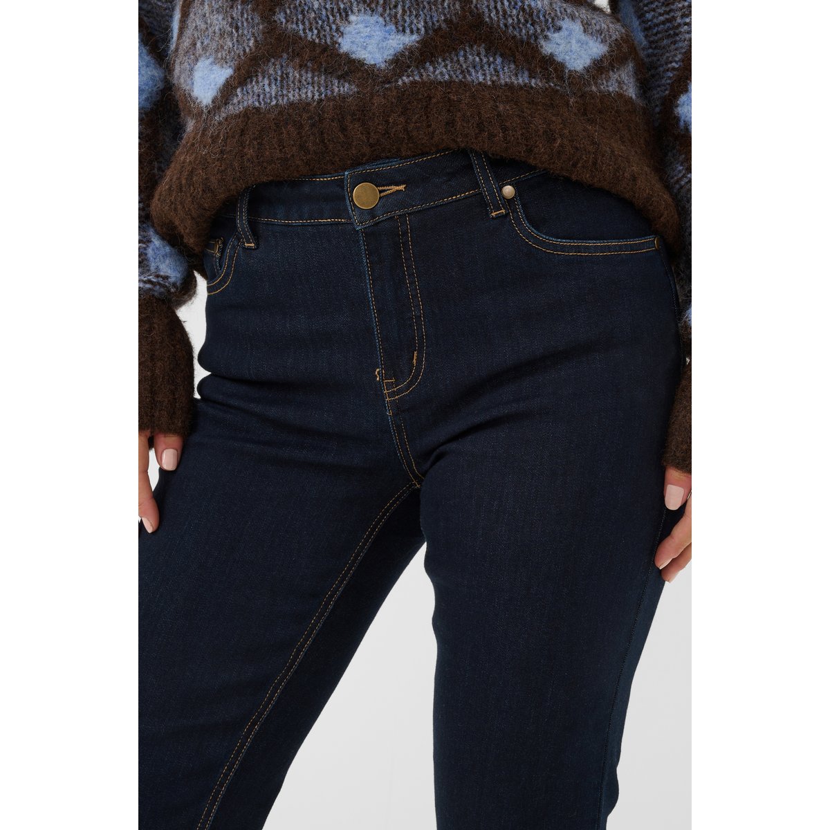 Jeans bleu rinse wash, CULTURE