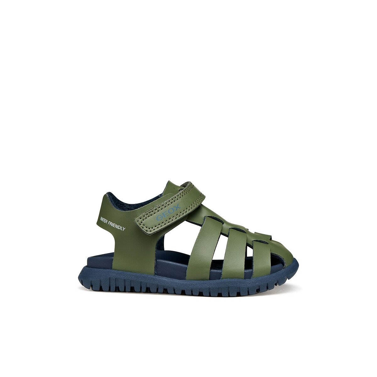Sandales fermées FUSBETTO, water-friendly vert/bleu marine, GEOX