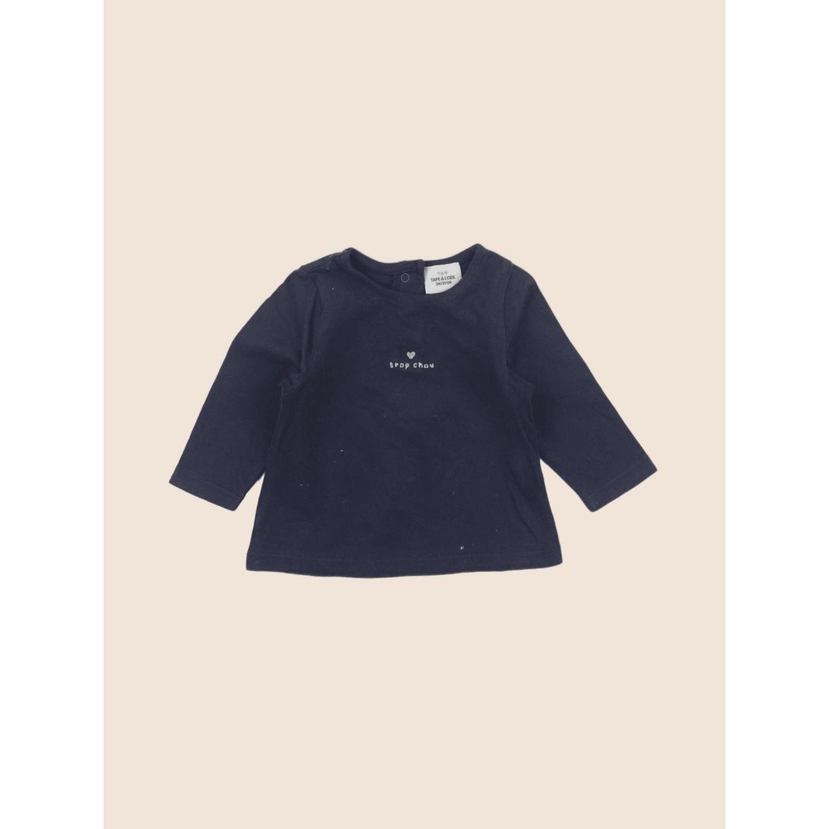 Tee-shirt - Très bon état bleu, or, TAPE A L'OEIL
