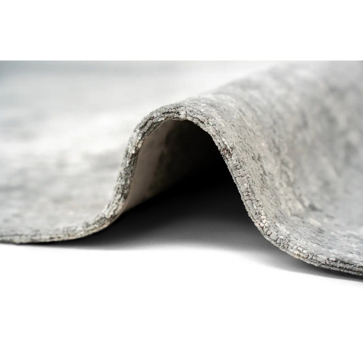 Tapis de salon et chambre tissé plat VIRGIN gris, NOVATREND
