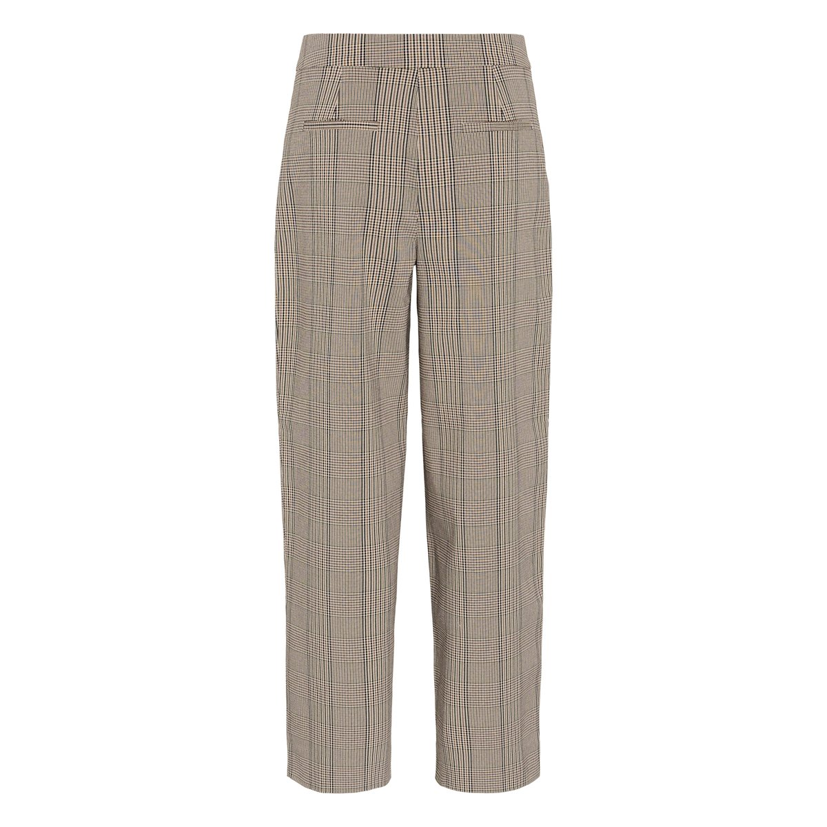 Pantalon Casual beige nightsky brown check, SOAKED IN LUXURY