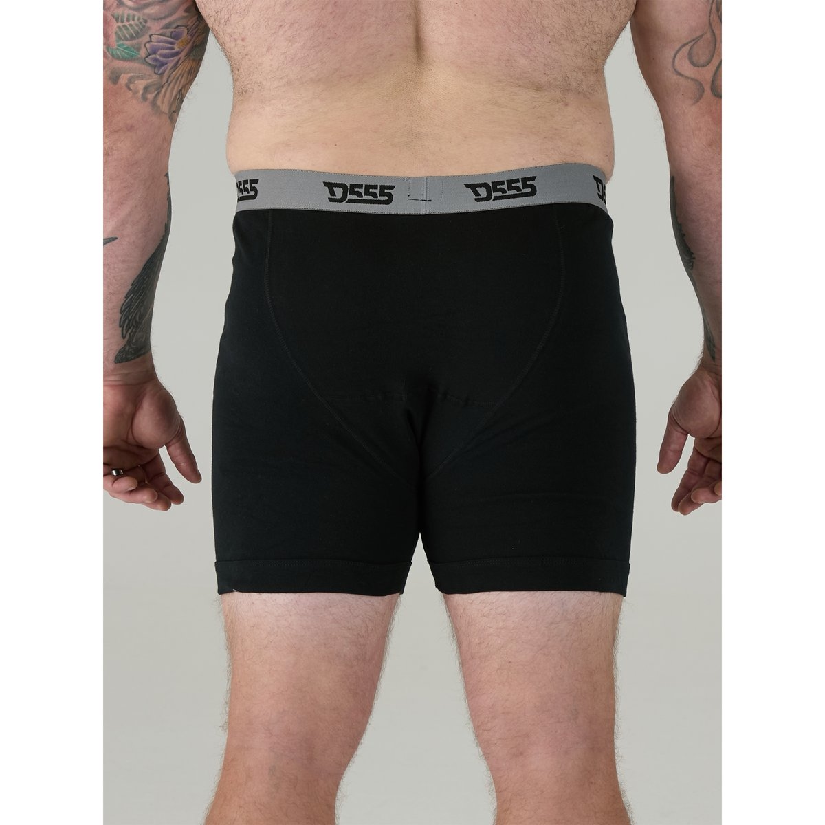 Lot de 3 boxers grande taille LONDON DRIVER gris, DUKE