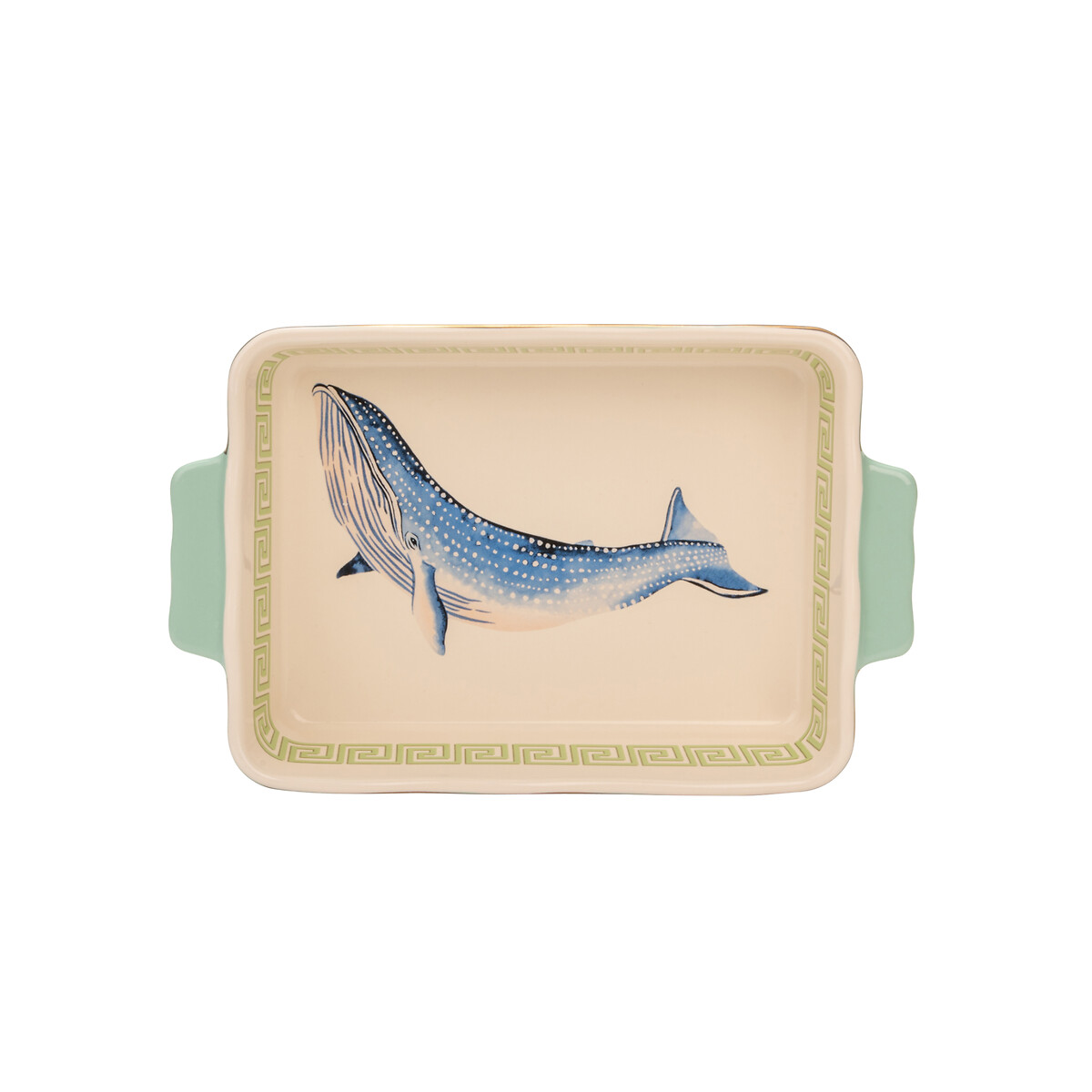 26cm Rectangular Whale Roasting Dish multi-coloured, YVONNE ELLEN