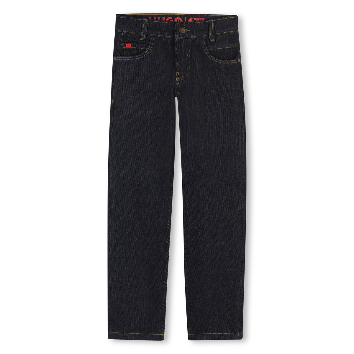 Jean 5 poches rinse wash, HUGO KIDSWEAR