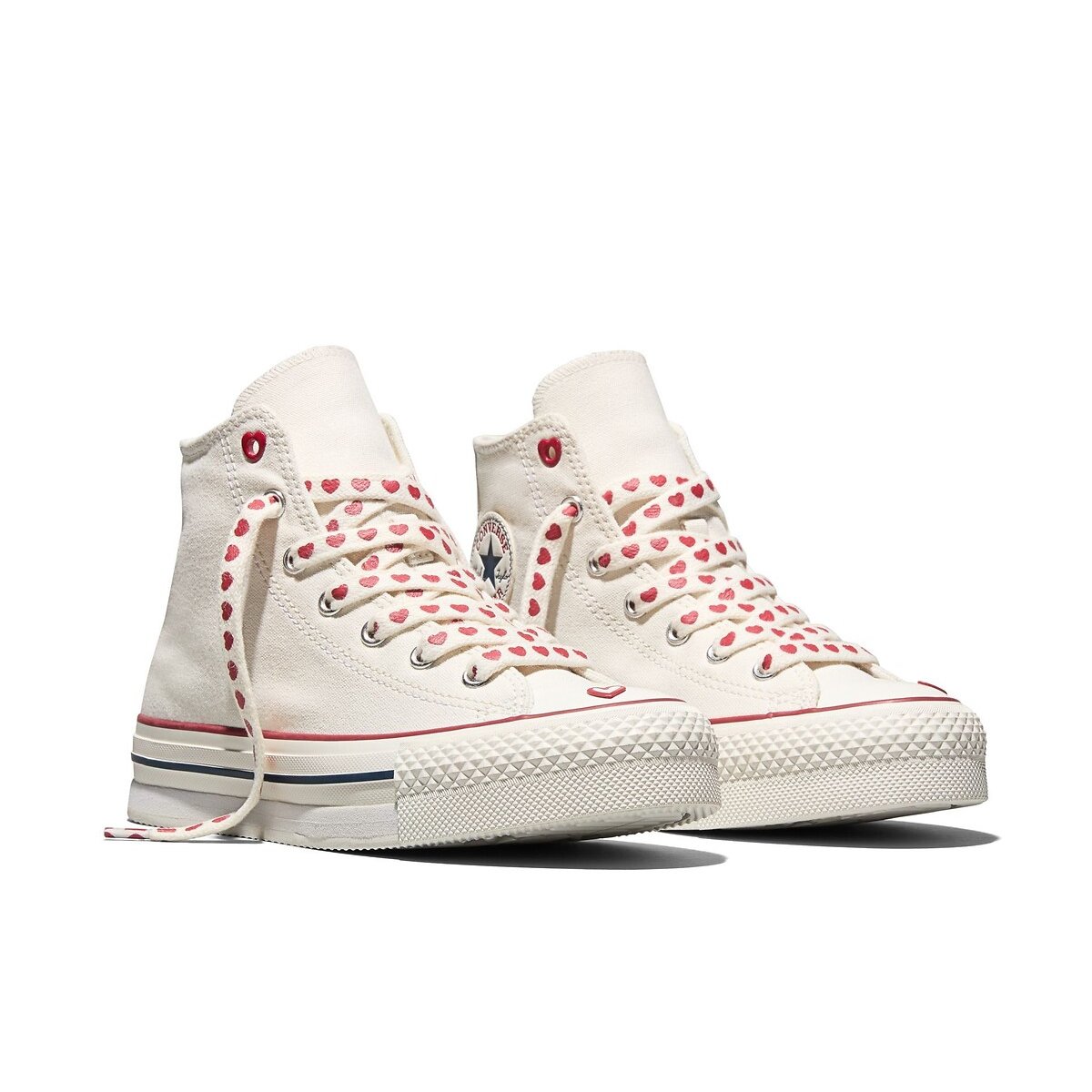 Baskets ALL STAR EVA LIFT LOVE STORY ecru, CONVERSE