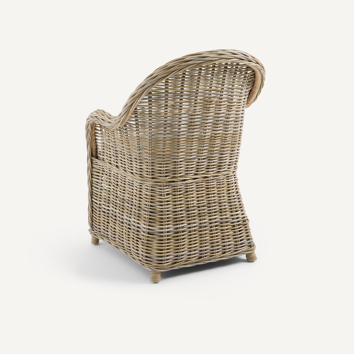 Fauteuil de jardin en fibres tressées, ELMER naturel, AM.PM