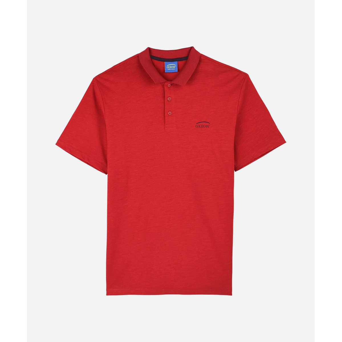 Polo manches courtes graphique NOSSA vinho, OXBOW