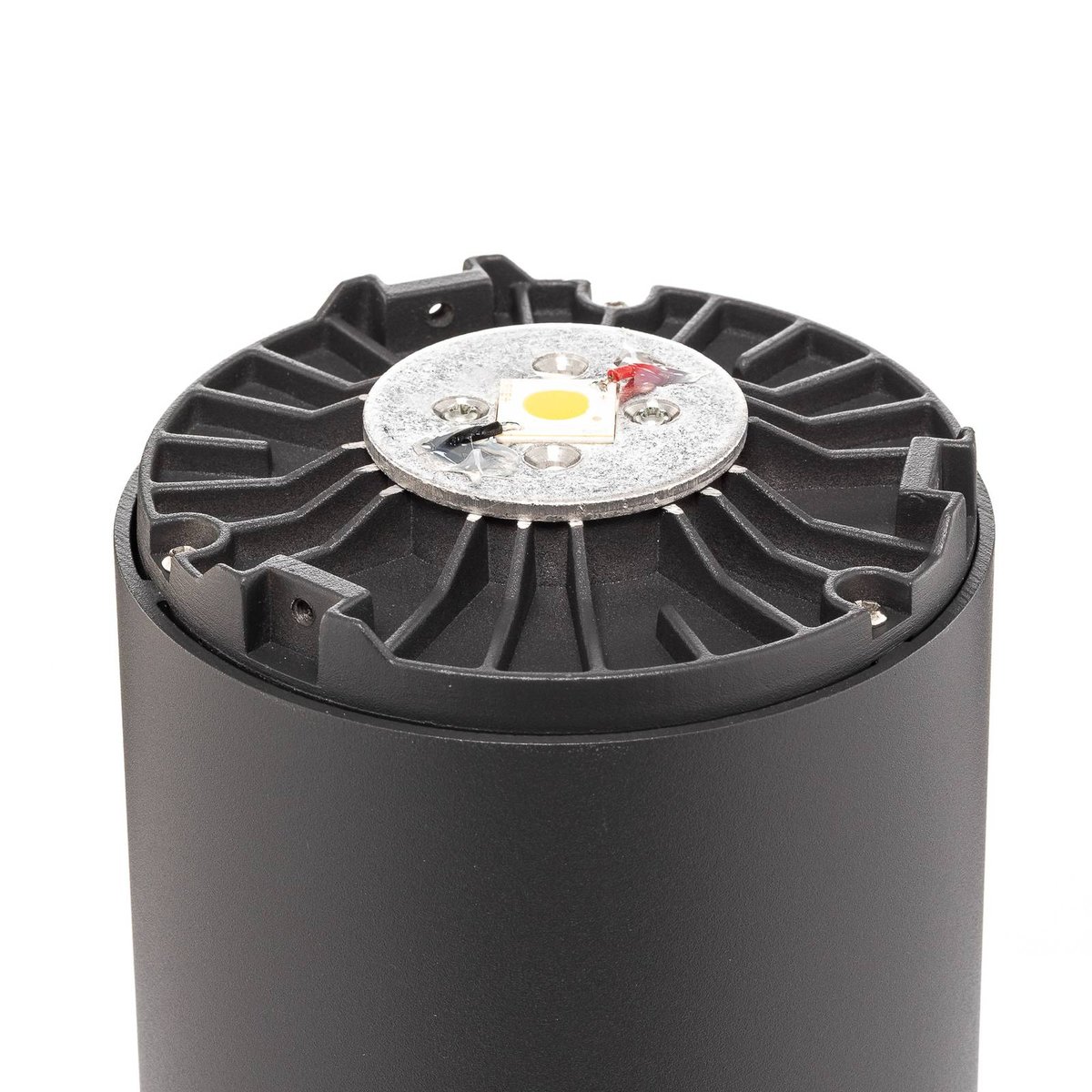 Luminaire extérieur en aluminium moderneLED anthracite, transparent, LUCANDE