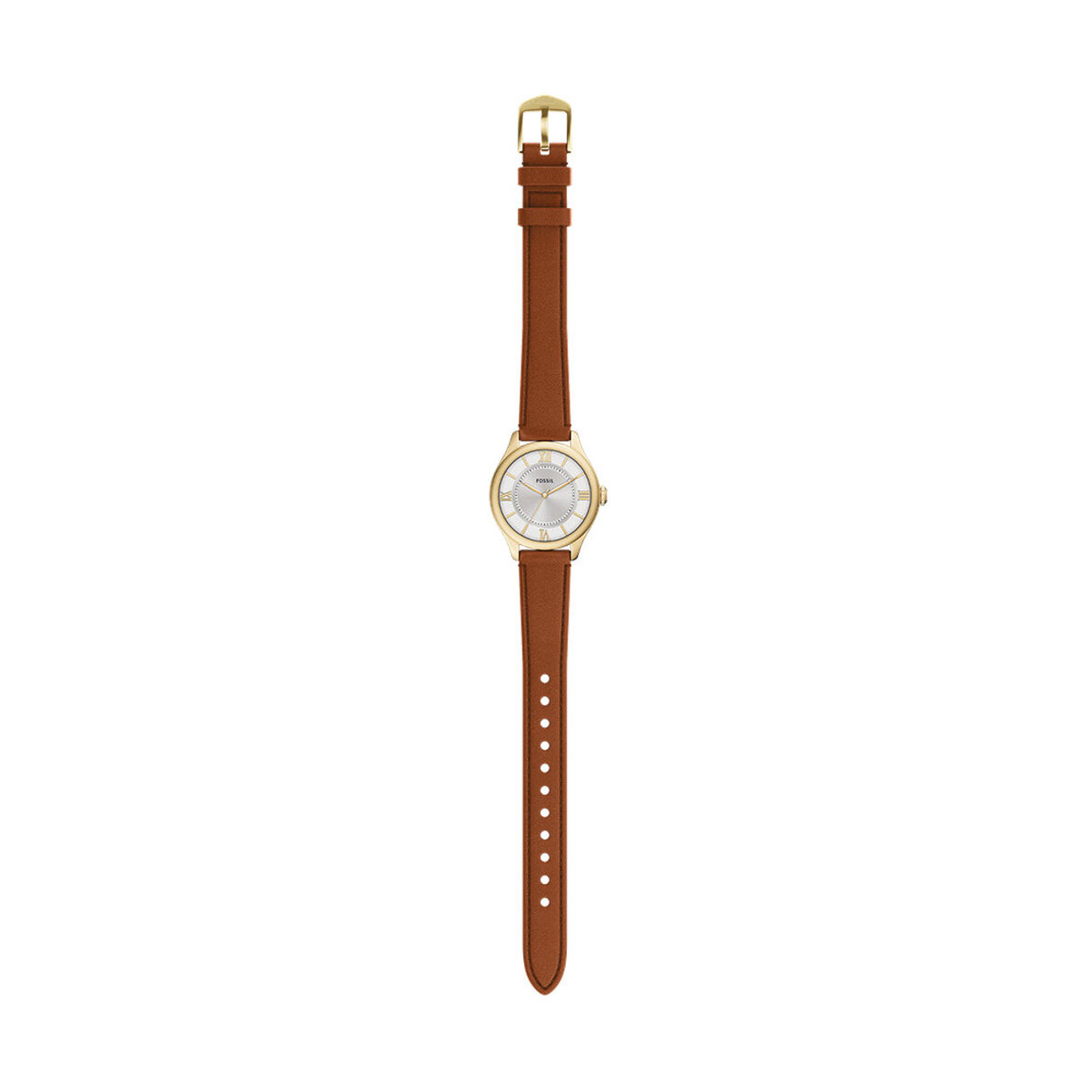 Montre Analogique  GILMORE doré argenté marron, FOSSIL