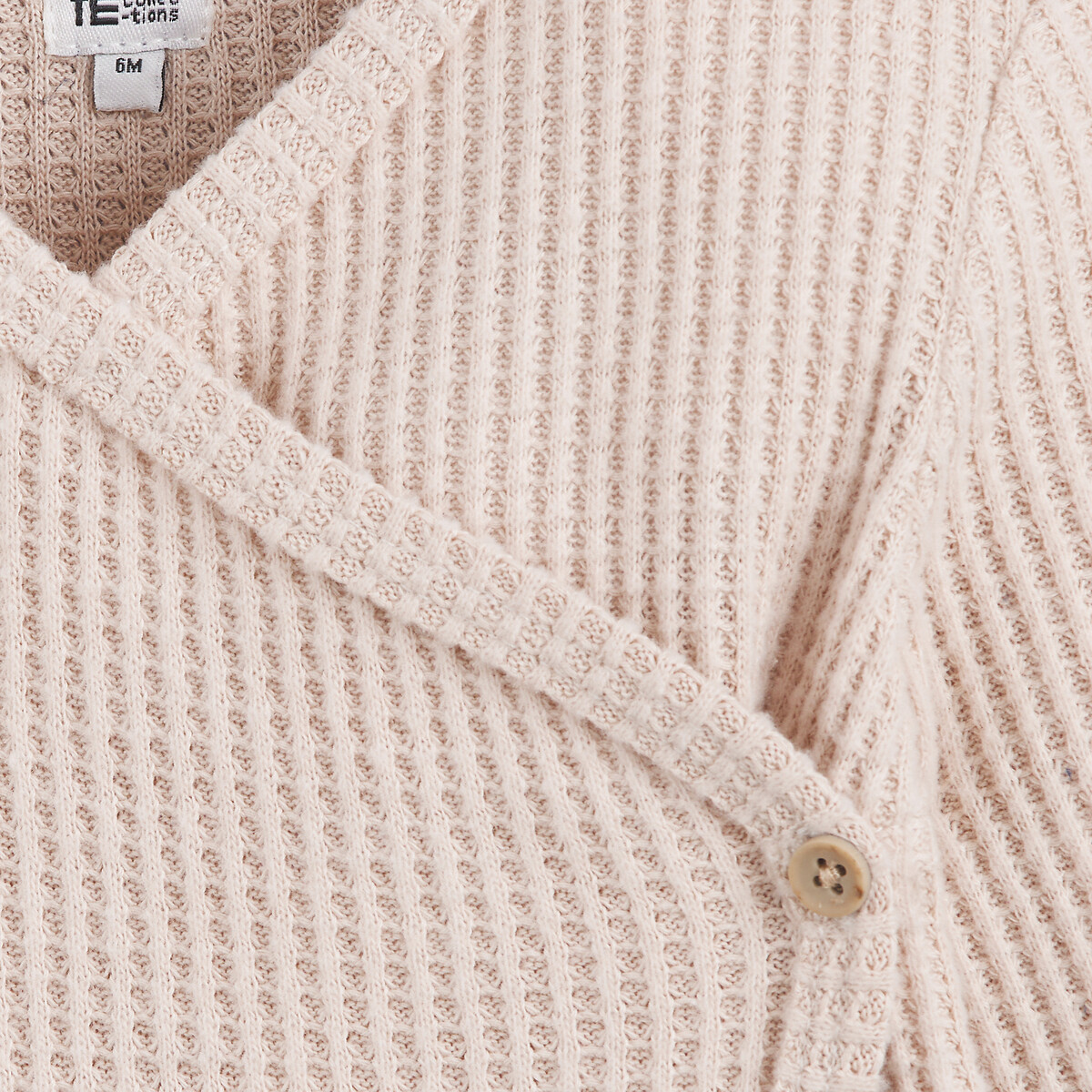 Ensemble 2 pièces brassière et pantalon à pieds beige, LA REDOUTE COLLECTIONS