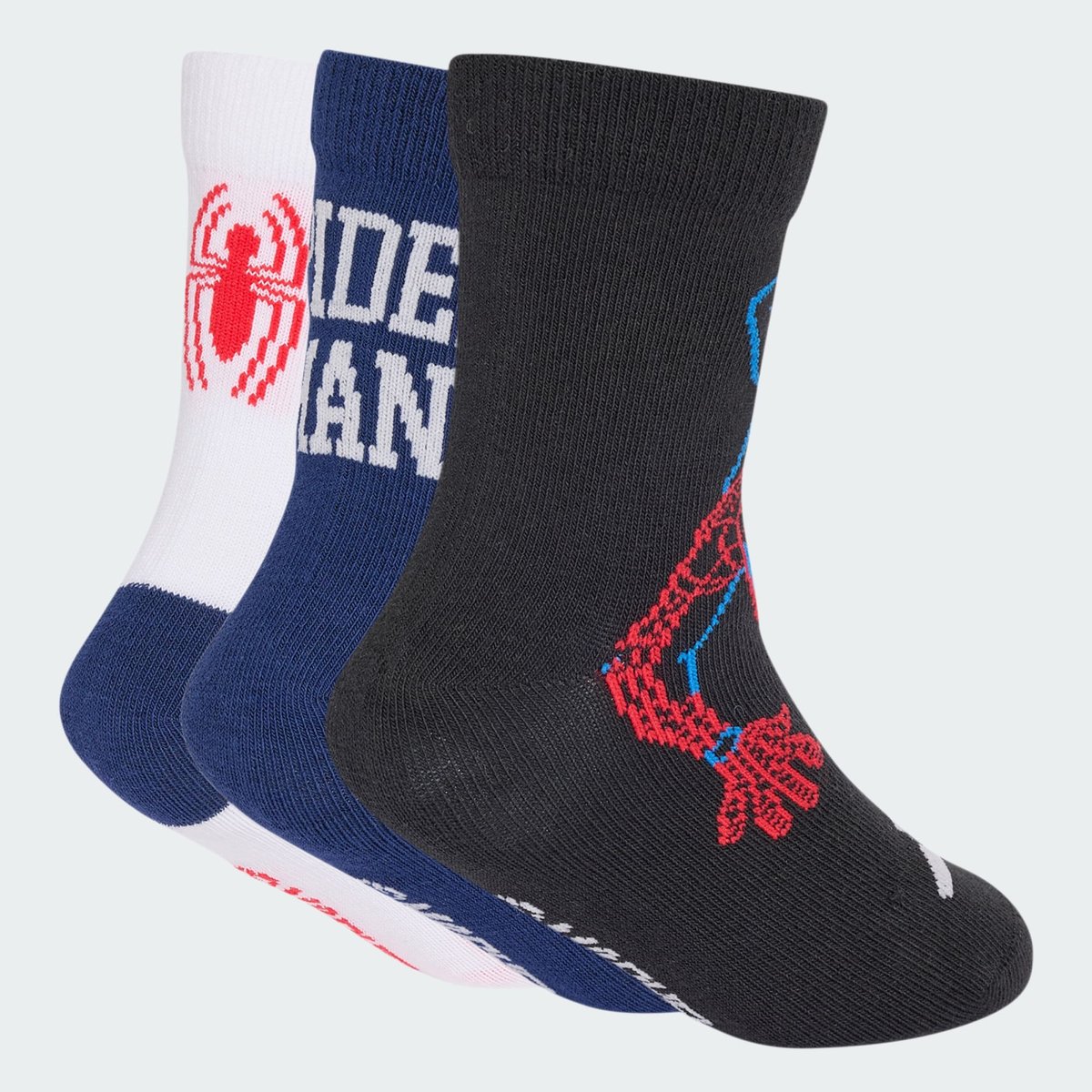 Chaussettes Adidas Marvel Spider-Man Enfants Chaussettes Adidas Marvel Spider-Man Enfants black / dark blue / white, ADIDAS SPORTSWEAR