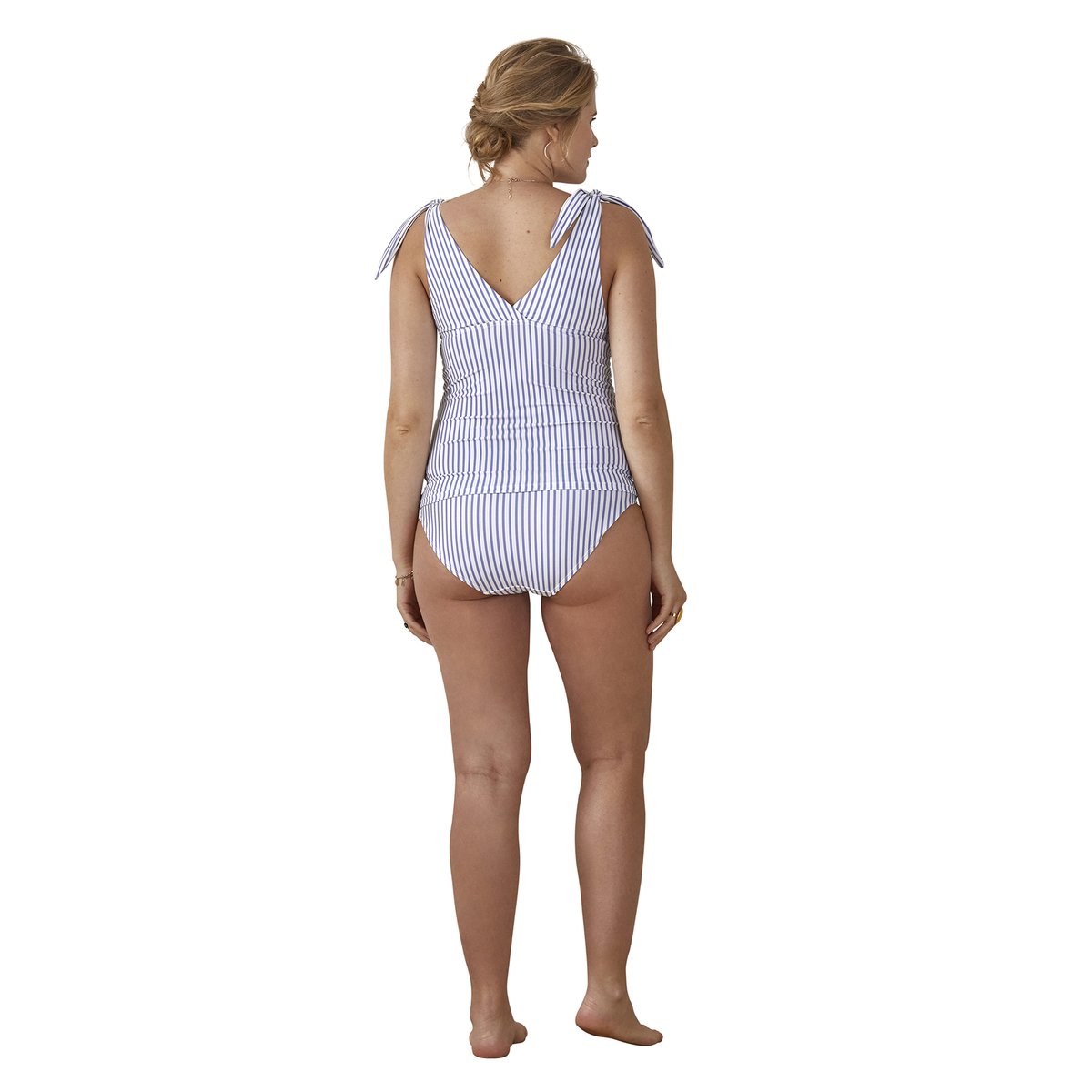 Tankini grossesse à rayures bleu rayé, VERTBAUDET