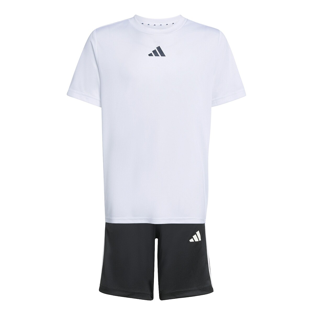 Ensemble T-shirt et short, TRAIN ESSENTIALS blanc, adidas Performance