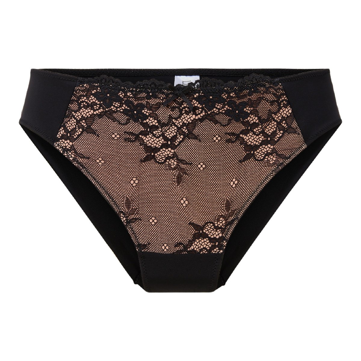 Culotte Basique black taupe, LINGADORE