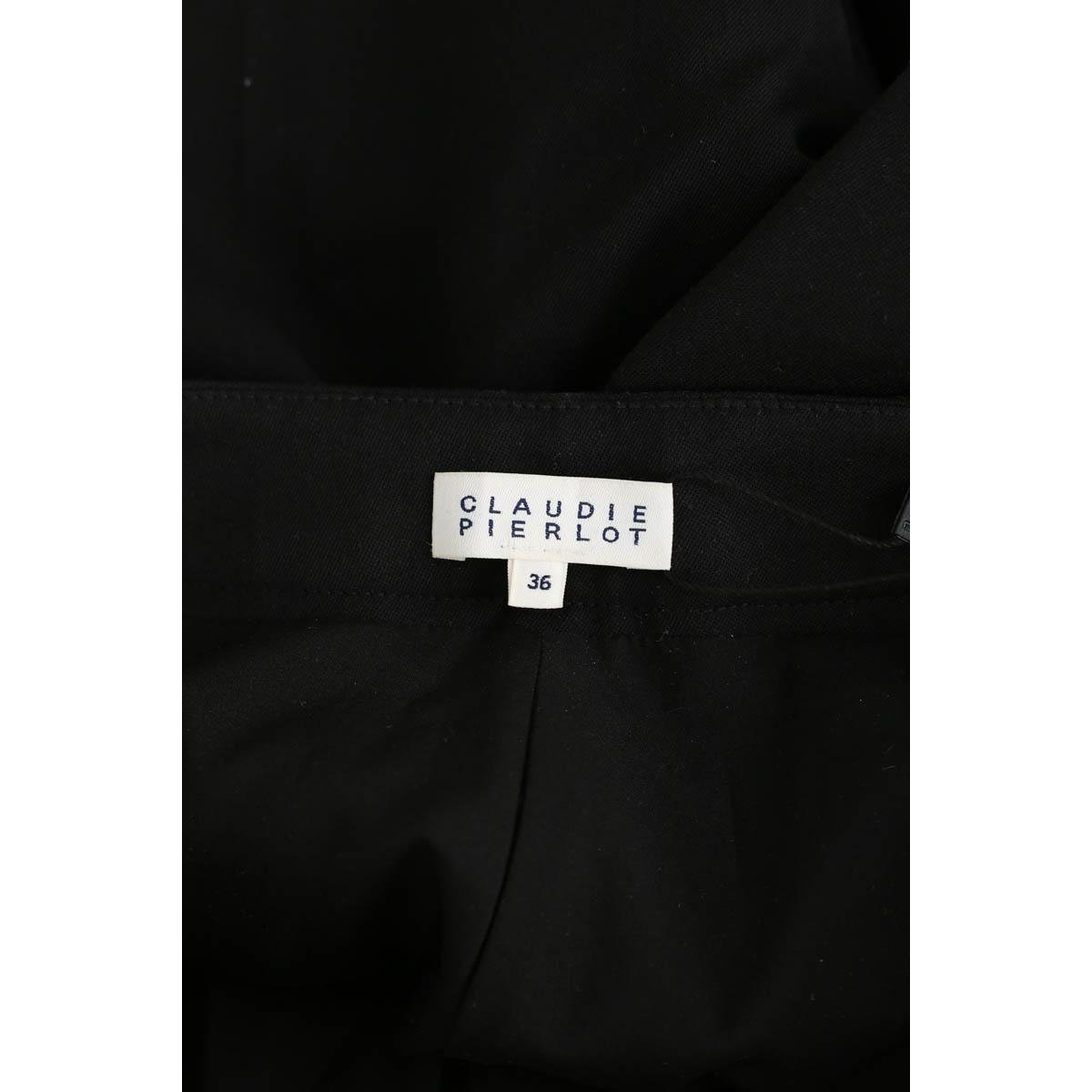 Pantalon droit - Très Bon État noir, CLAUDIE PIERLOT