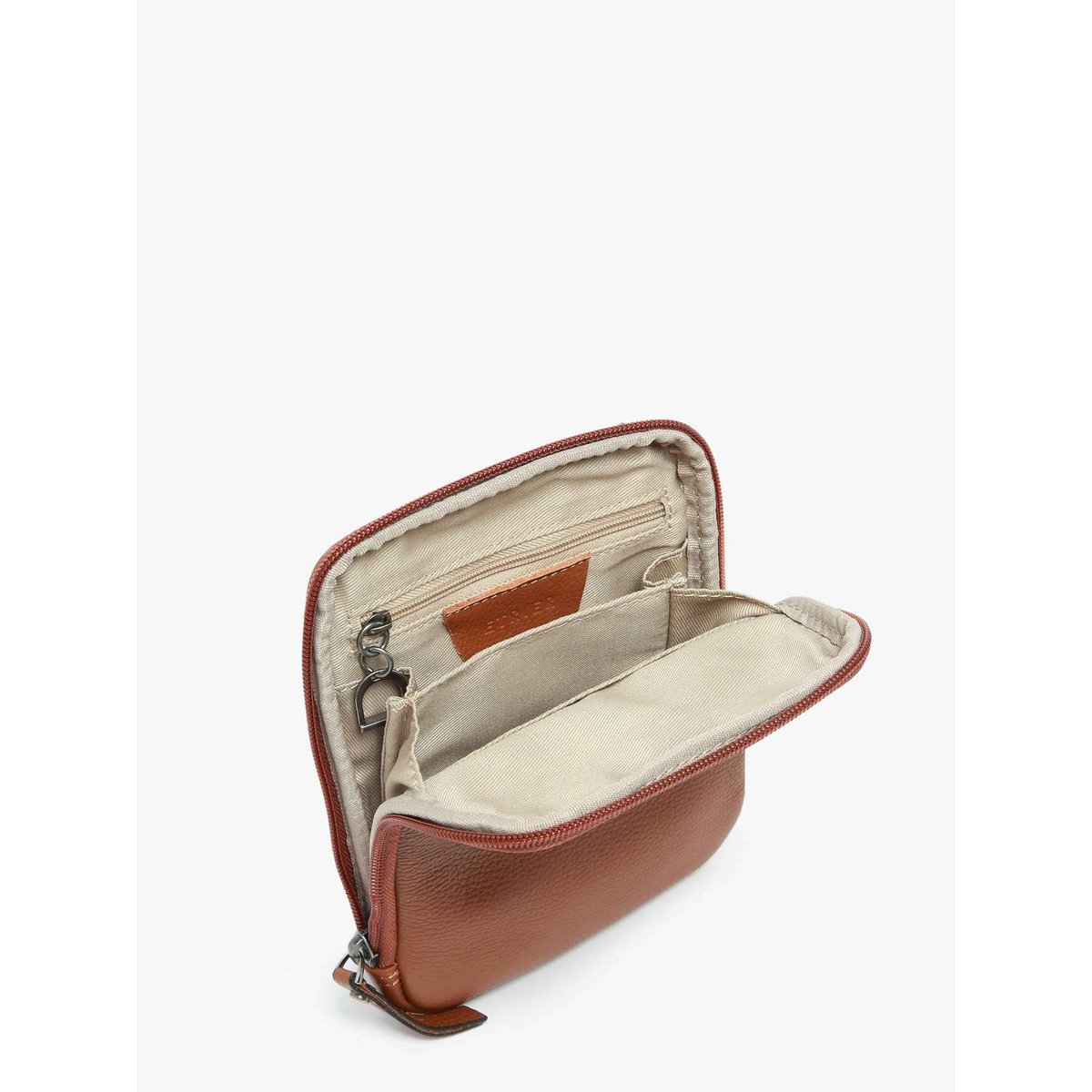 Sac bandoulière Flandres cuir chataigne, ETRIER