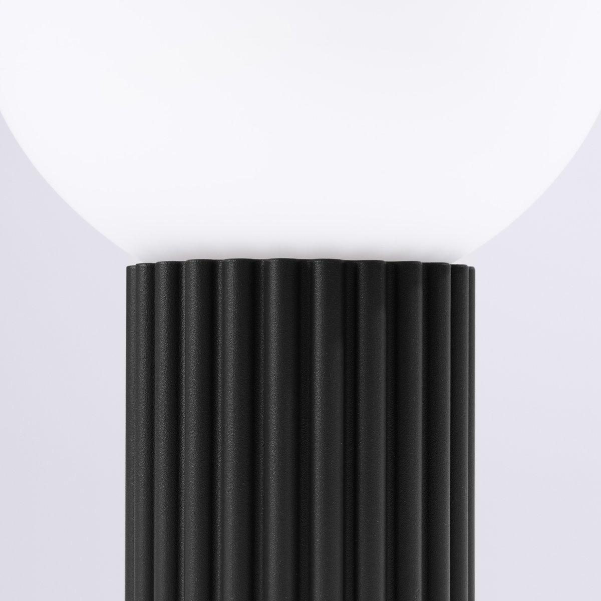 Lampe à poser Aluminium Noir G9 1 Halo noir, EDEN
