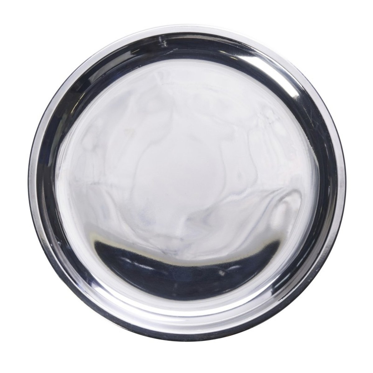 Assiette acier inoxydable argent, MADAM STOLTZ
