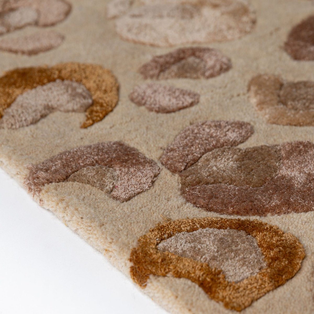 Tapis de couloir en laine LEOPARD beige, FLAIR RUGS