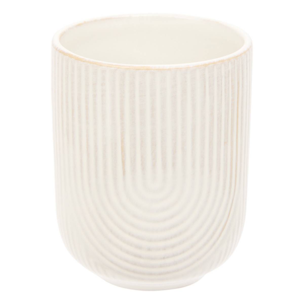 Tasse en faïence LYA blanc, ATMOSPHERA