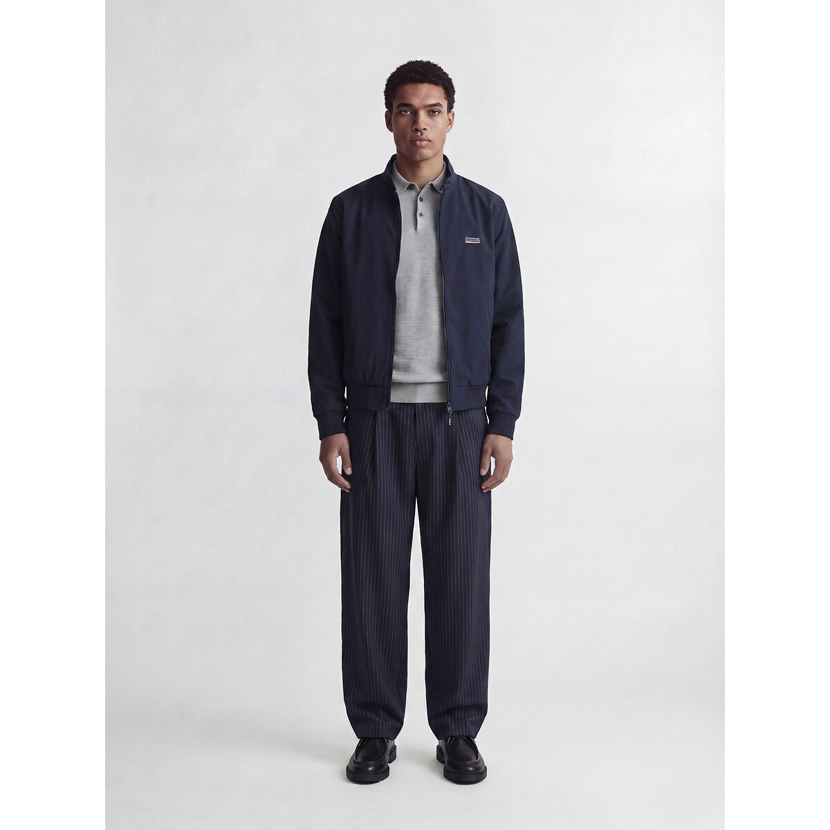 Bomber col montant, BROOKLYN bleu foncé, JACK & JONES