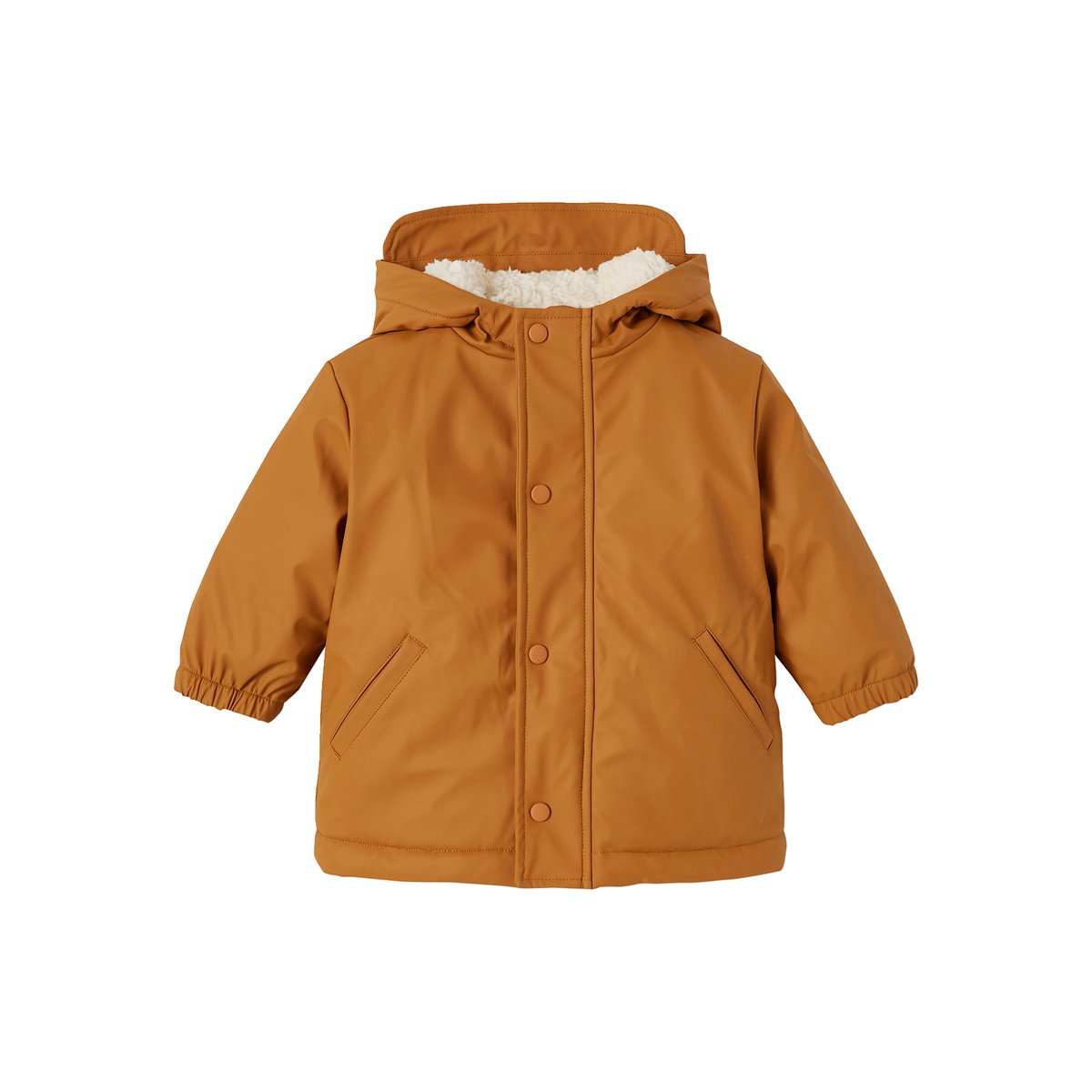 Manteau et pantalon de pluie caramel, VERTBAUDET
