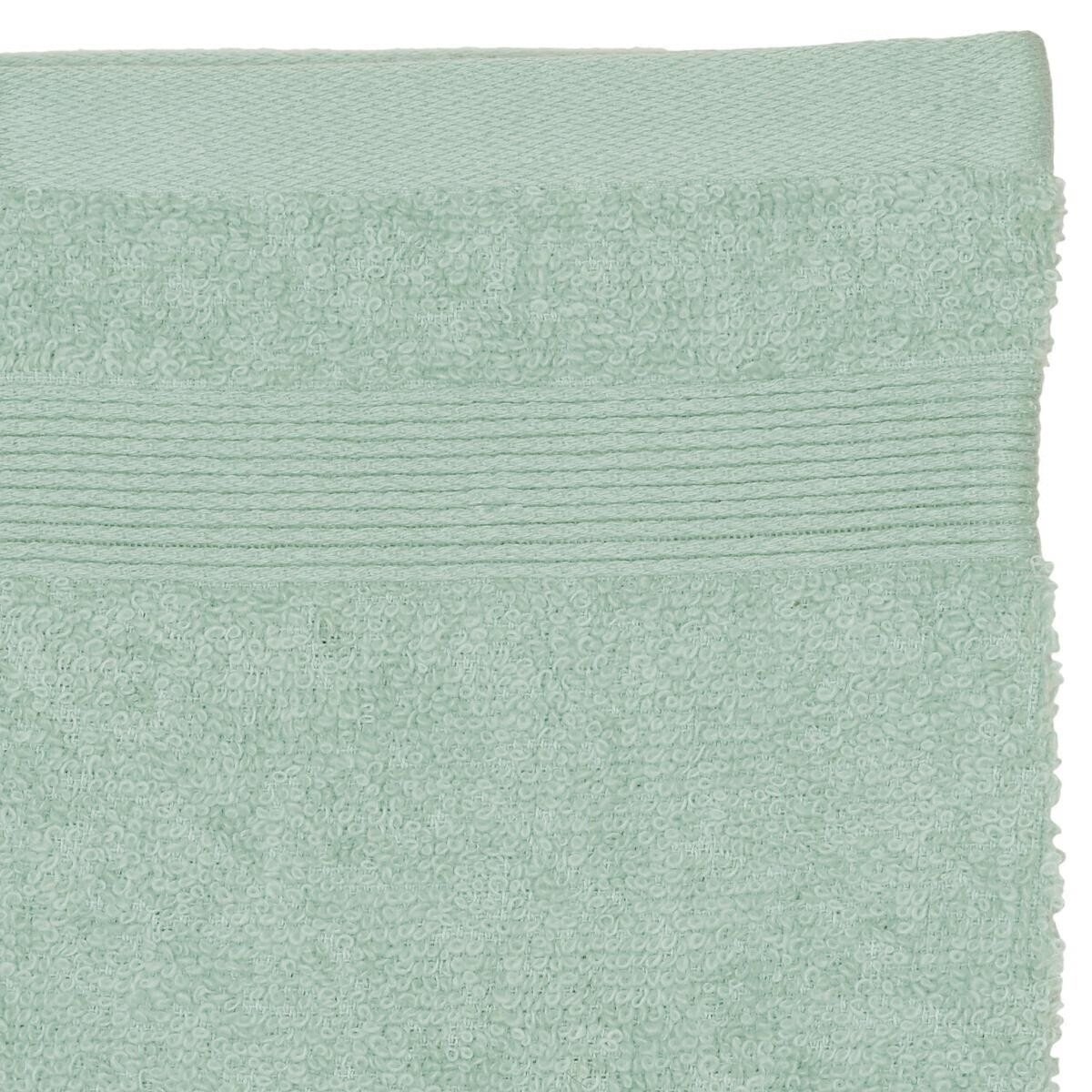 Lot de 2 gants de toilette 15 x 21 cm Couleur moderne cannelle cannelle, EDEN