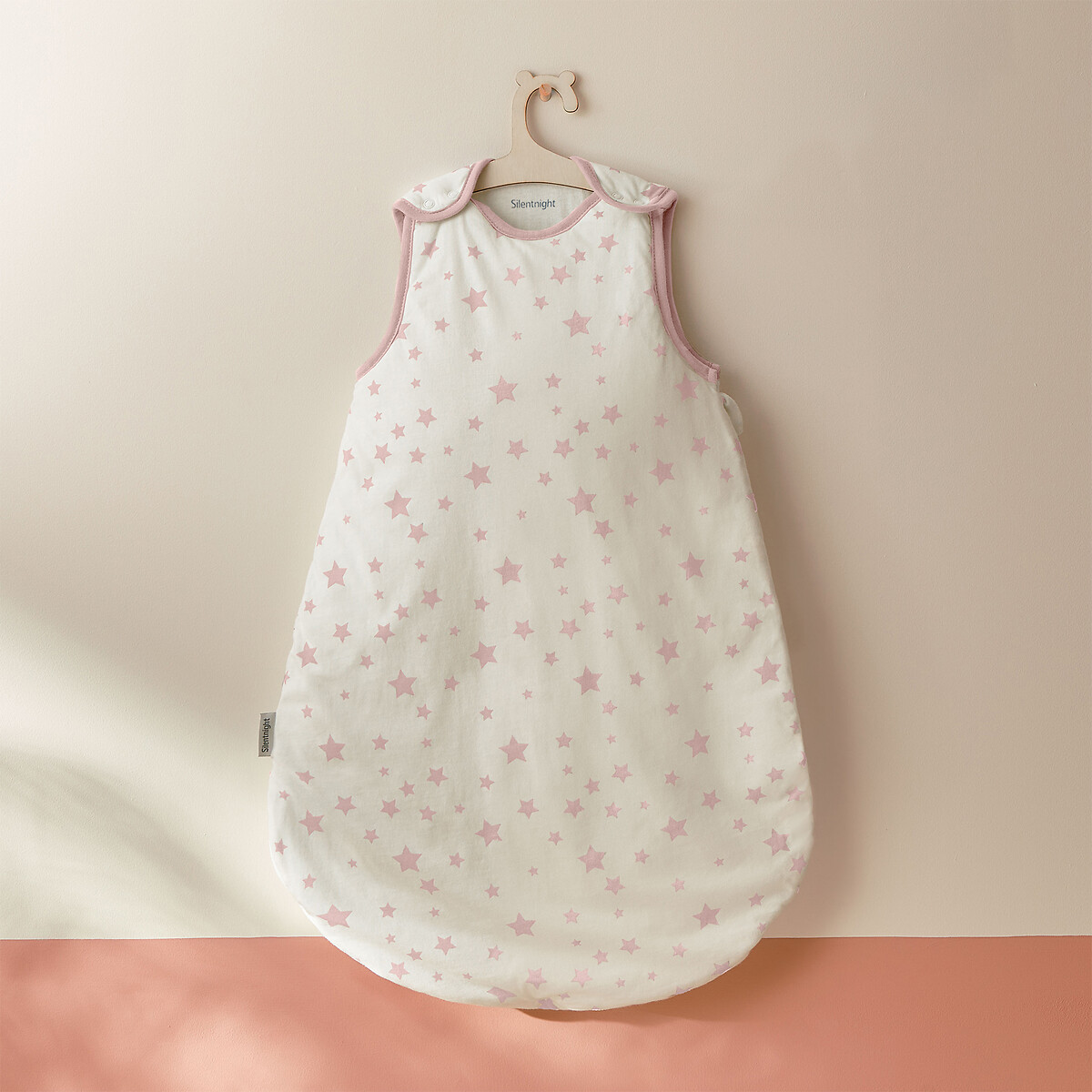 0-6 Months 2.5 Tog Safe Nights Baby Sleeping Bag pink, SILENTNIGHT