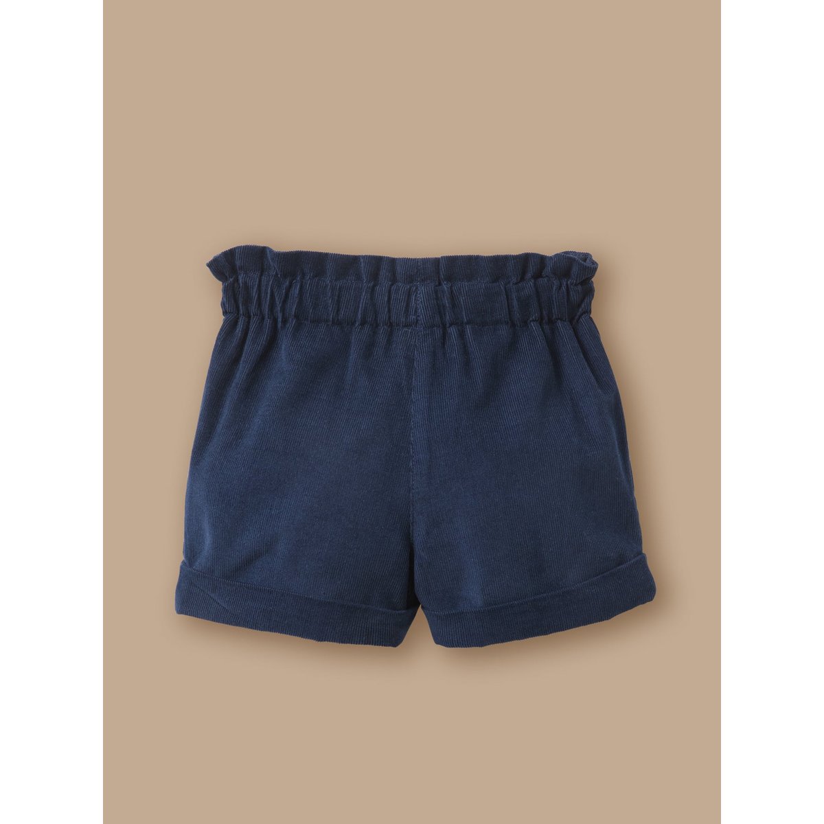 Short en velours marine, CYRILLUS