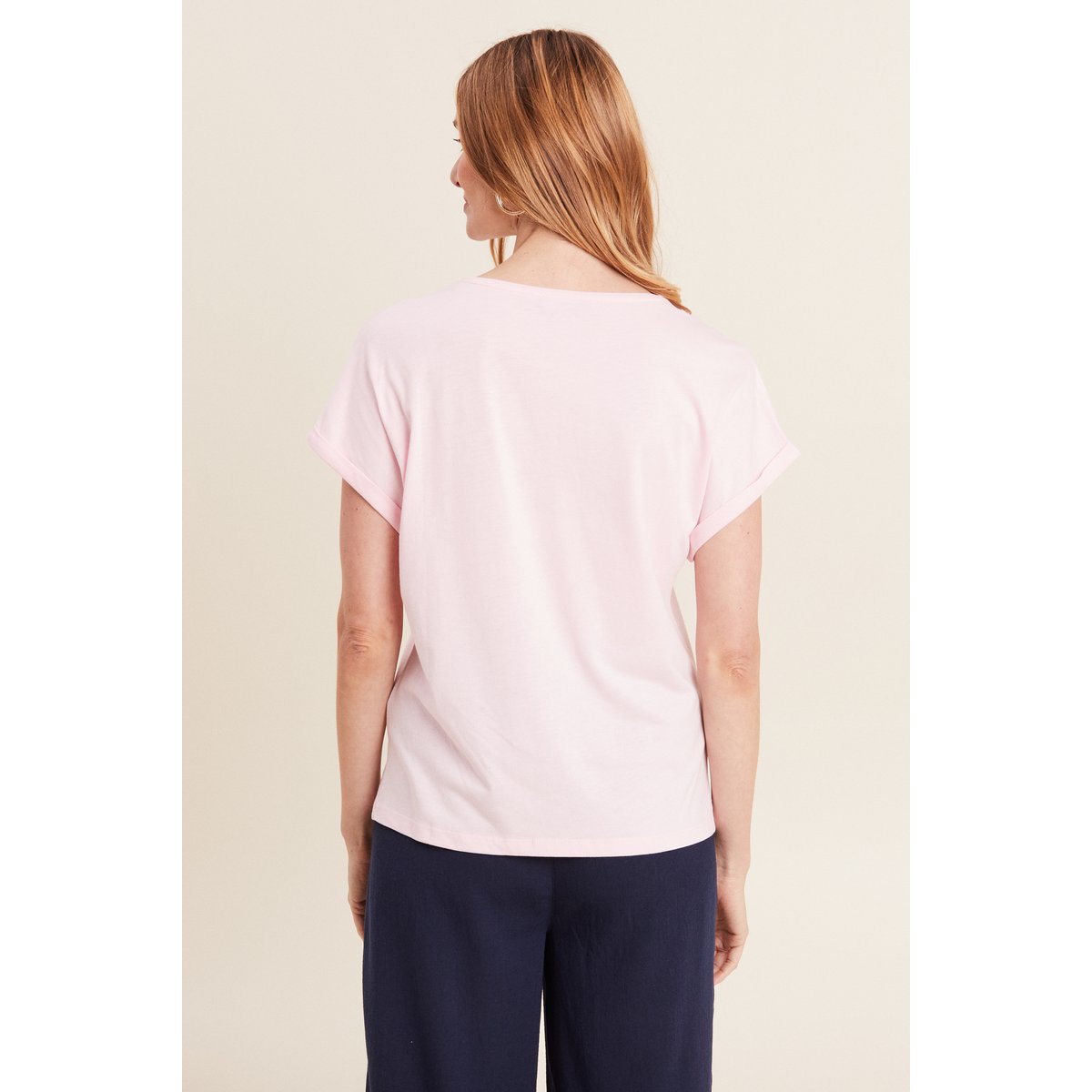 T-shirt manches courtes rose, BREAL