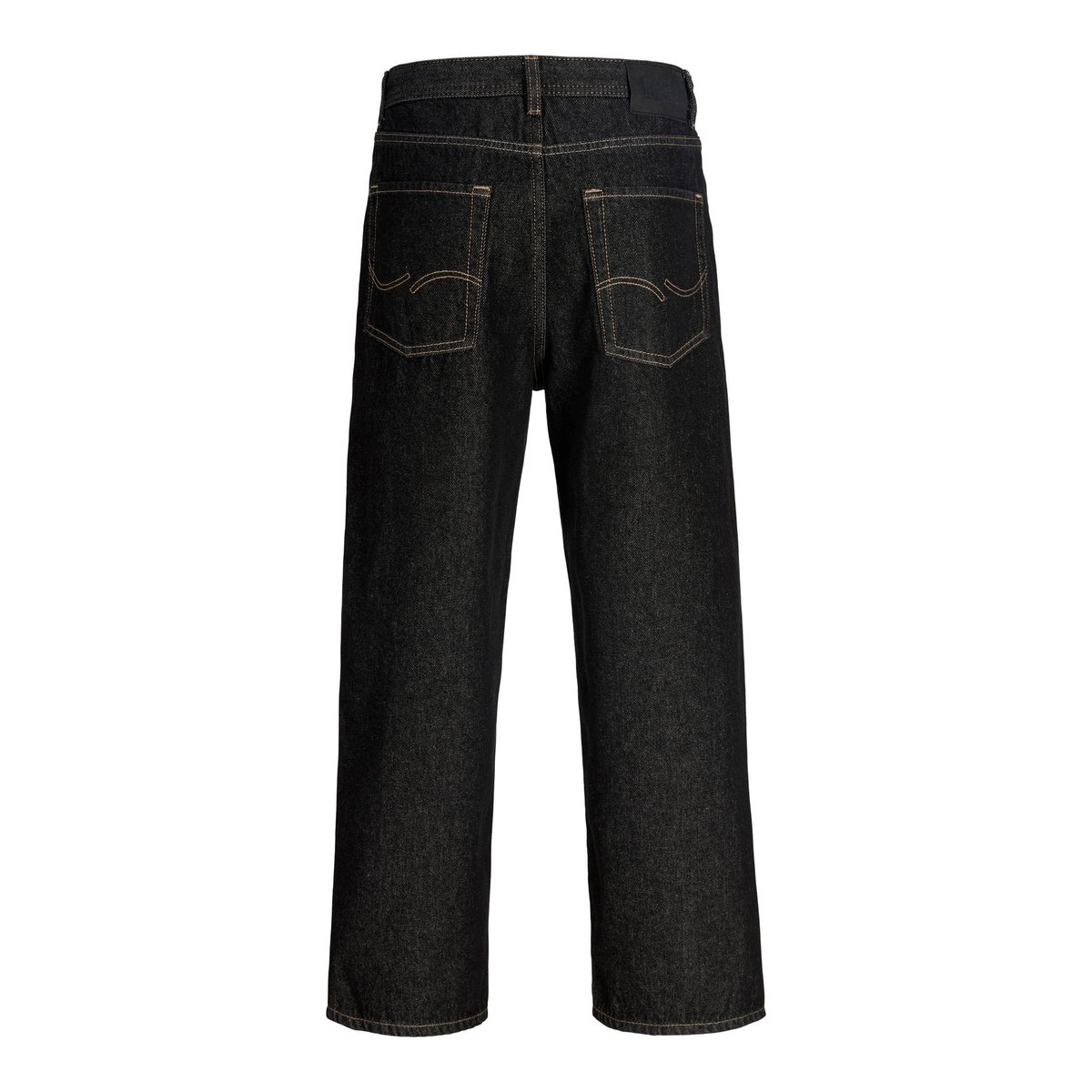 Jean Baggy Fit black denim 1, JACK & JONES JUNIOR