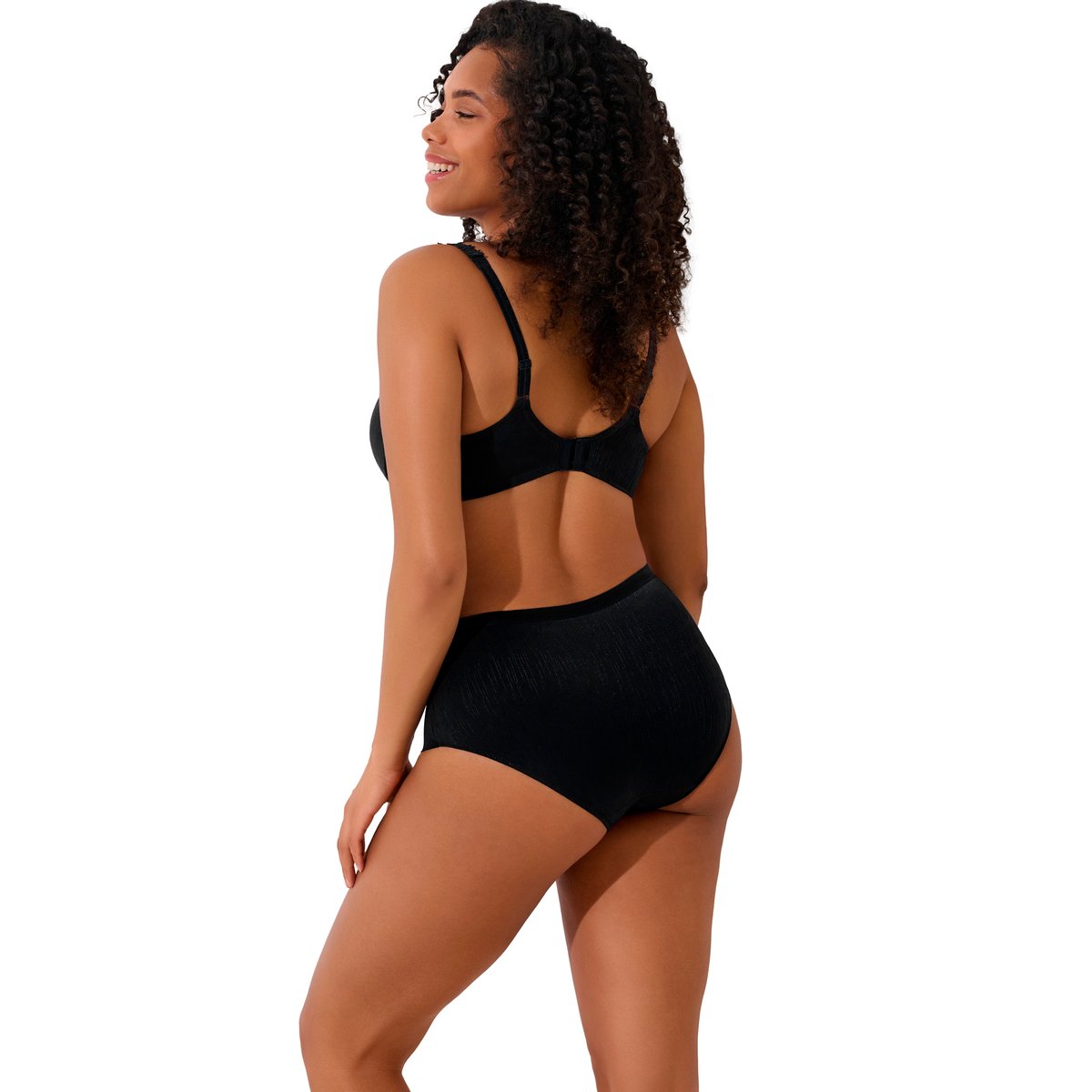 Soutien-gorge armaturé GRACIA F et G noir, LISCA
