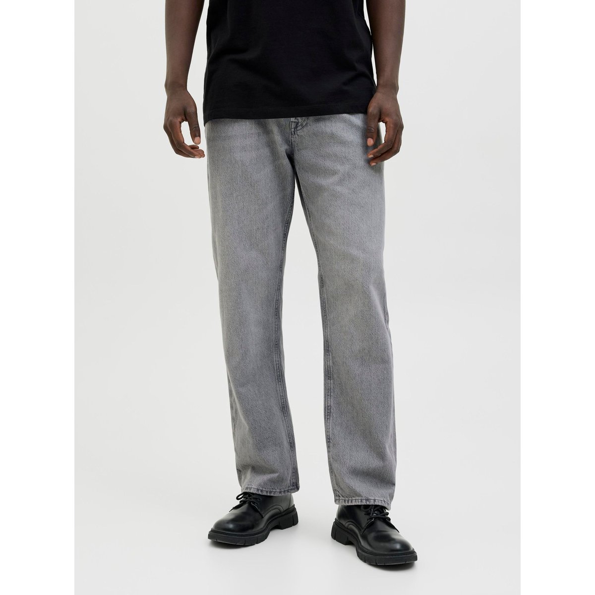 Jean droit, CHRIS denim gris, JACK & JONES