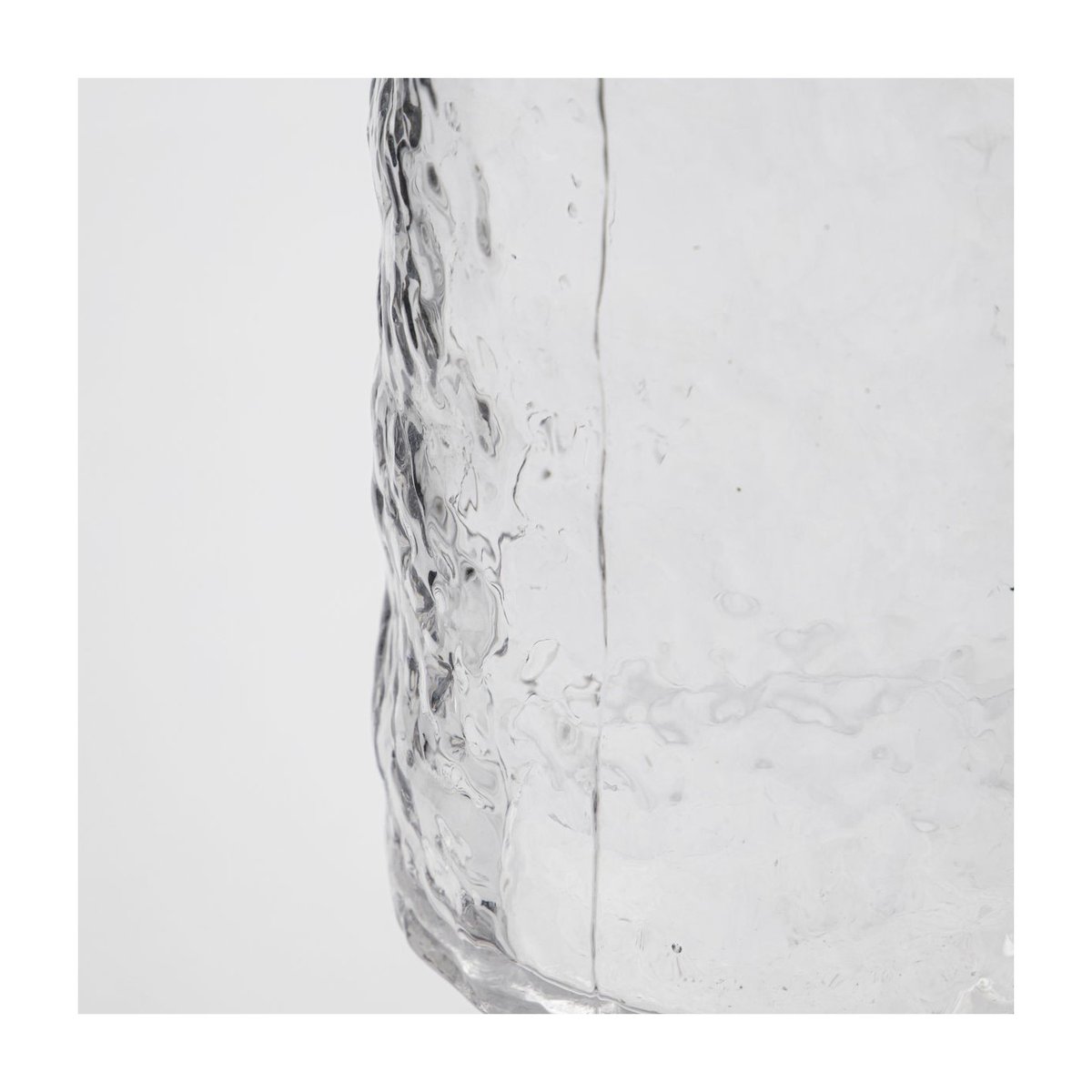 Vase Huri h 20 cm transparent, HOUSE DOCTOR