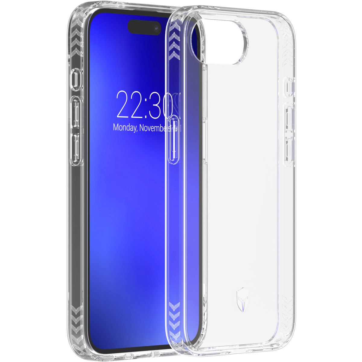 Coque iPhone 16e/17e Pulse Transparente couleur unique, FORCE CASE