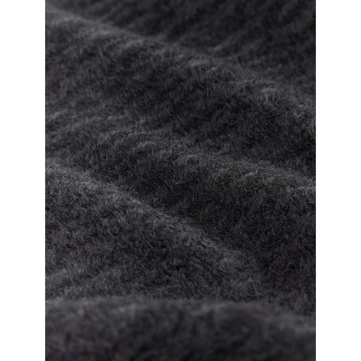 Long manteau avec col à revers noir, NEXT
