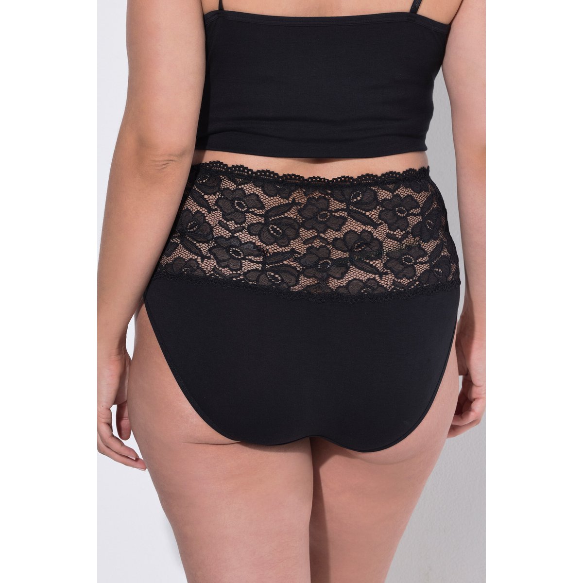 Culottes midi, lot de 2 noir, ULLA POPKEN