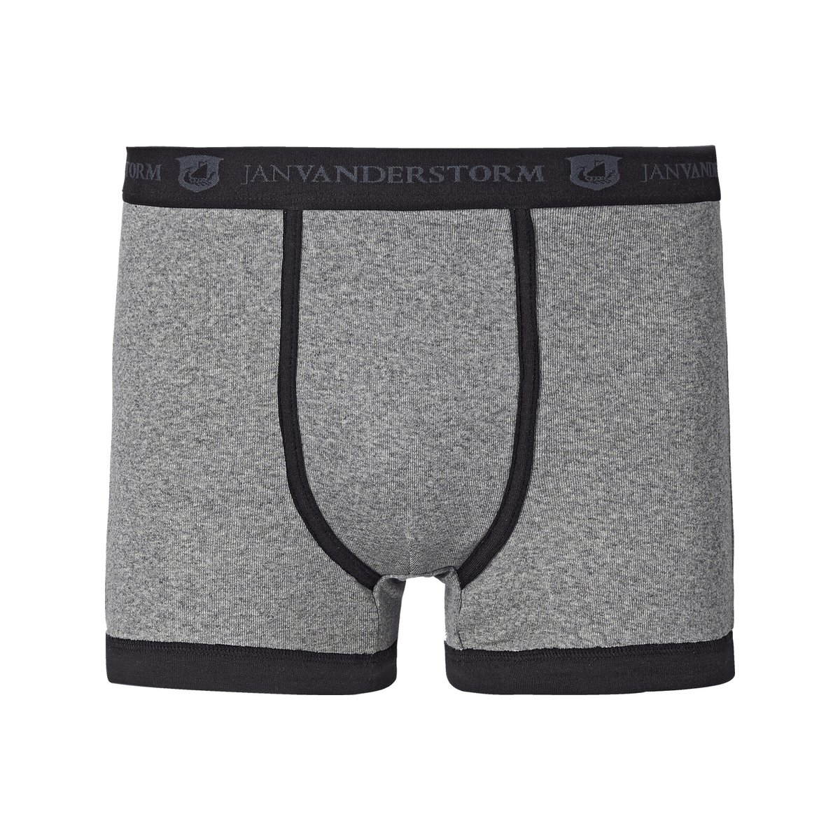 Lot de 3 boxers JASIEL gris noir, JAN VANDERSTORM