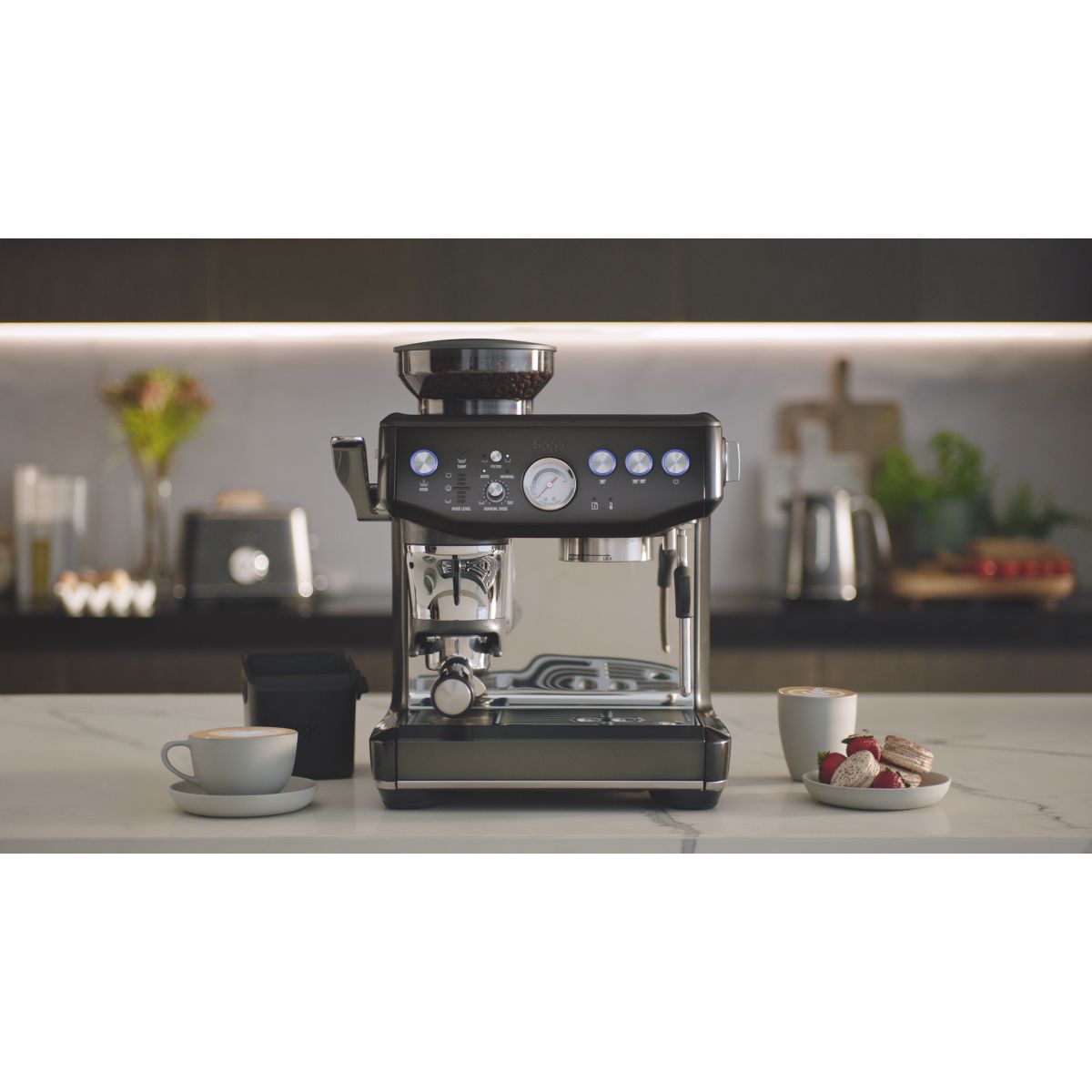 Machine à expresso impress SES876BST4EEU1 noir, SAGE APPLIANCES