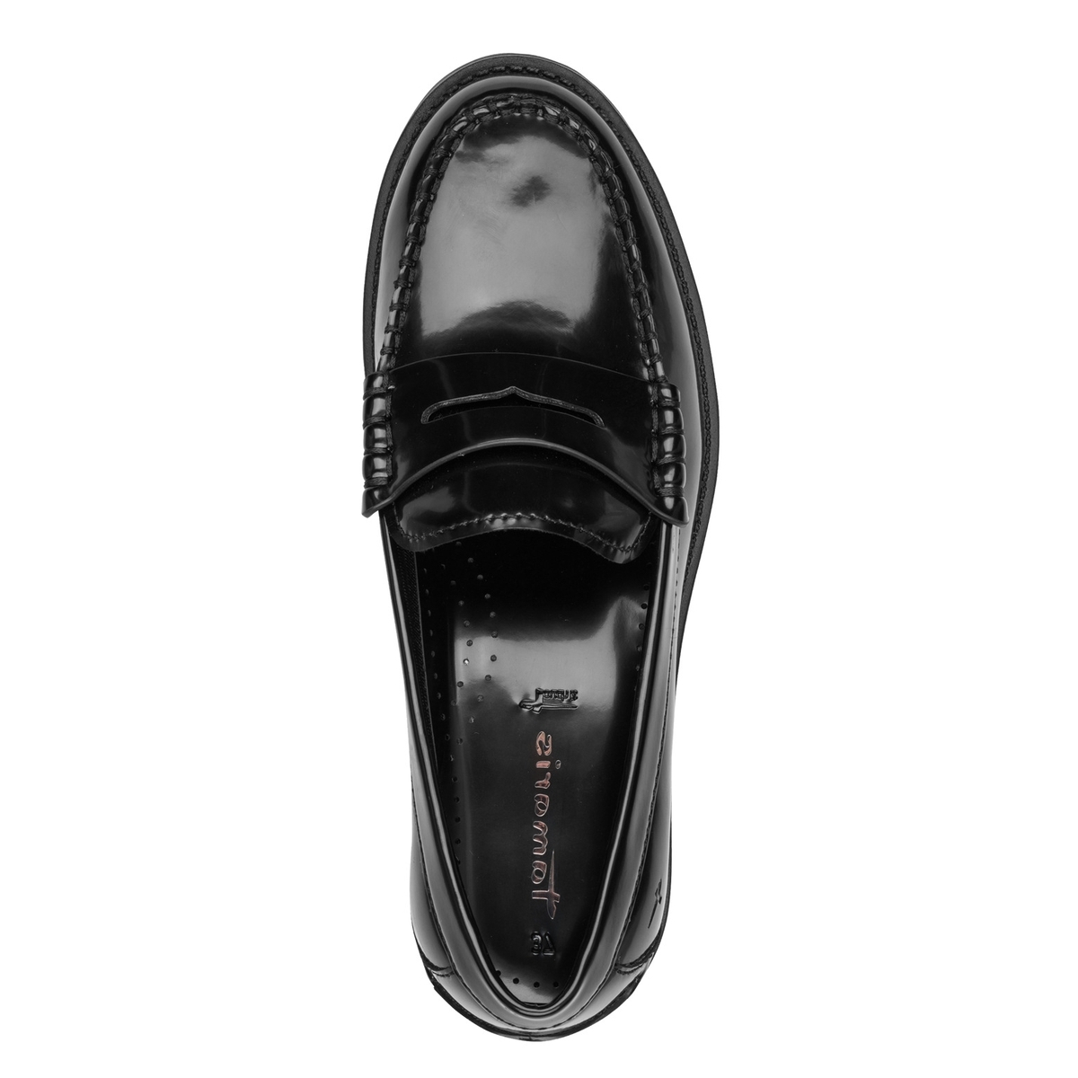 Slipper à talon noir, TAMARIS