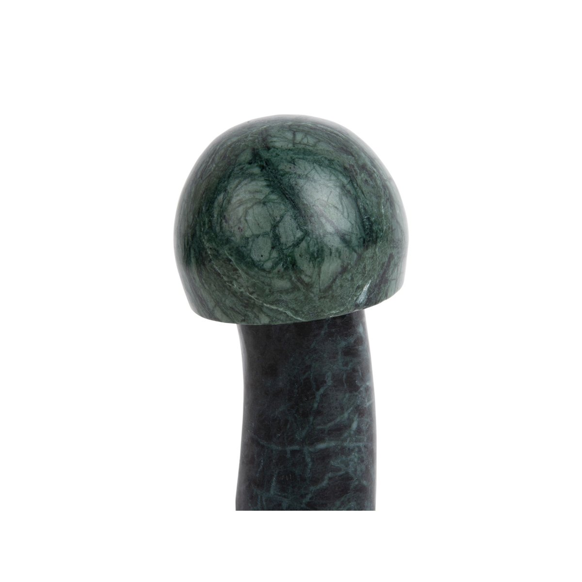 Ornement Marbre MUSHROOM SMALL vert foncé, PRESENT TIME