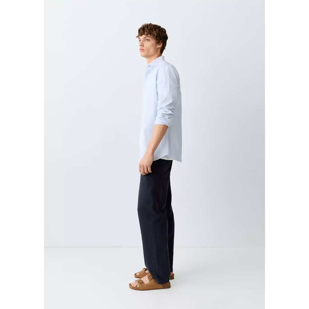Jean regular-fit bleu marine, MANGO TEEN