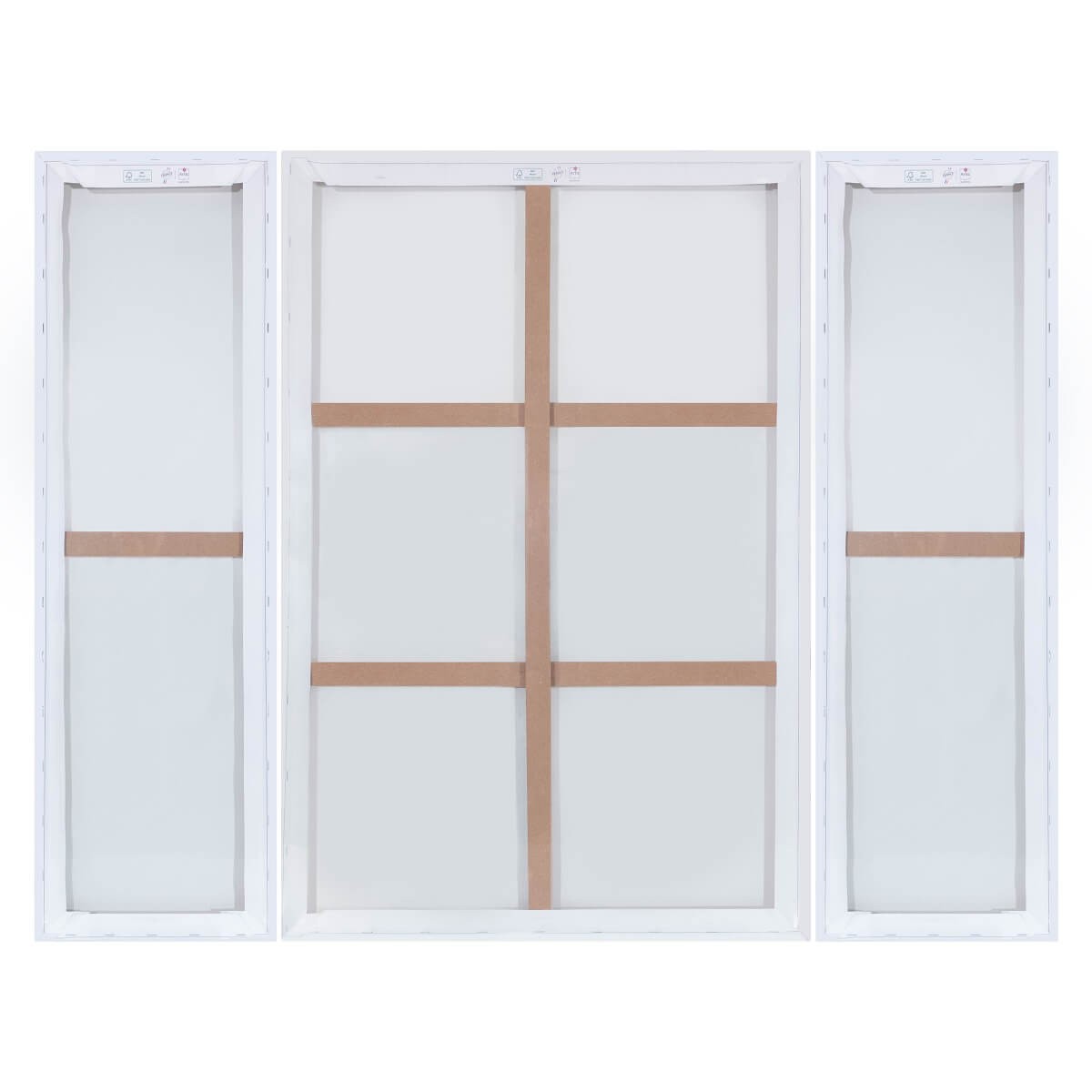 Triptyque Sur Toile Palmiers 125x97 Cm PLAGE tableaux sur toile-vert, CEANOTHE
