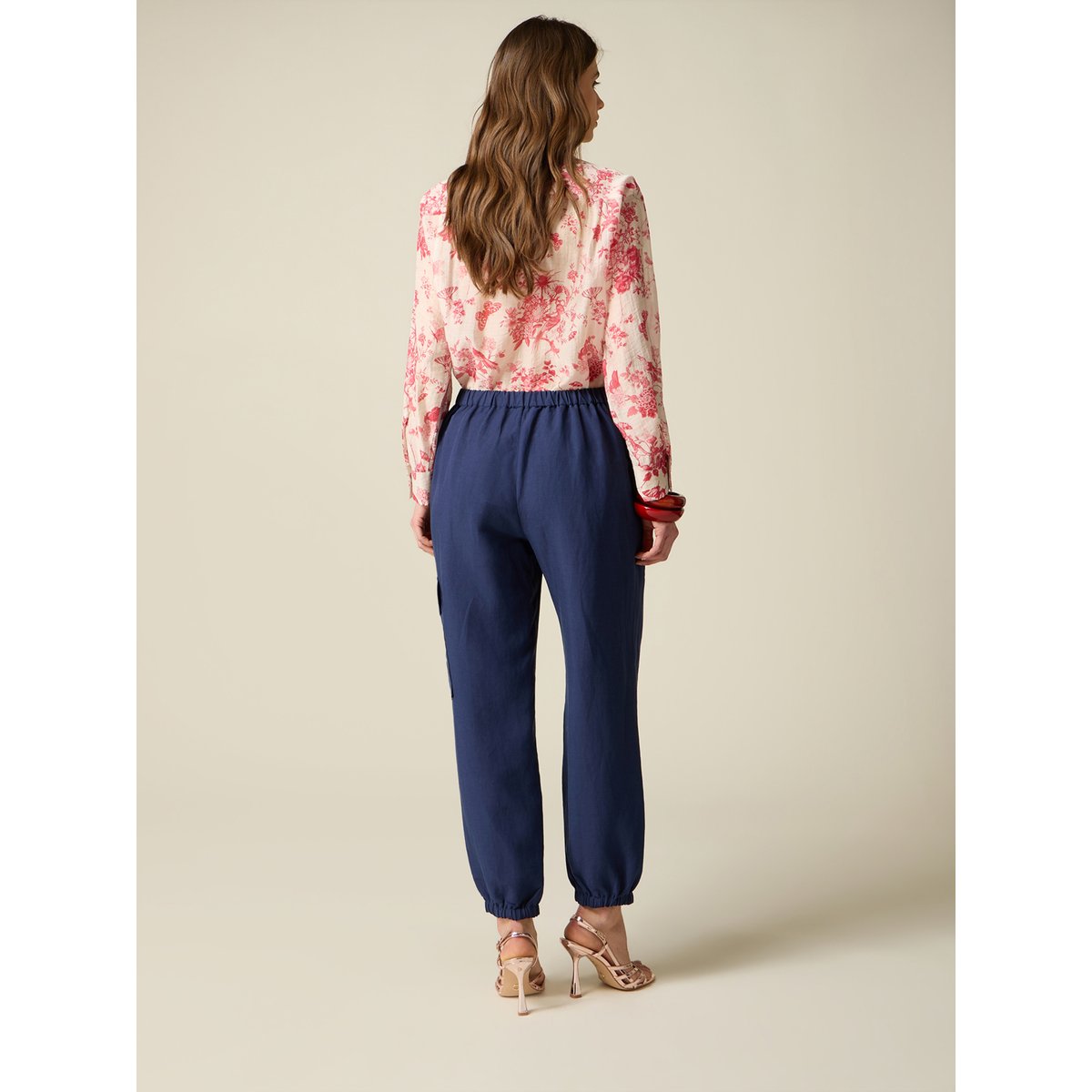 Pantalon cargo bleu, OLTRE