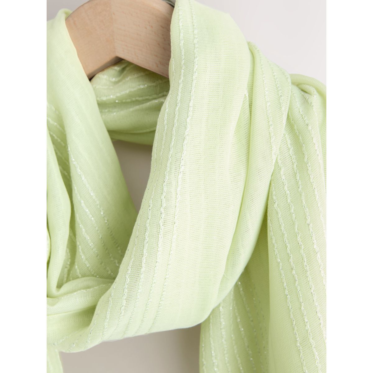 Foulard léger scintillant vert sauge, NEXT