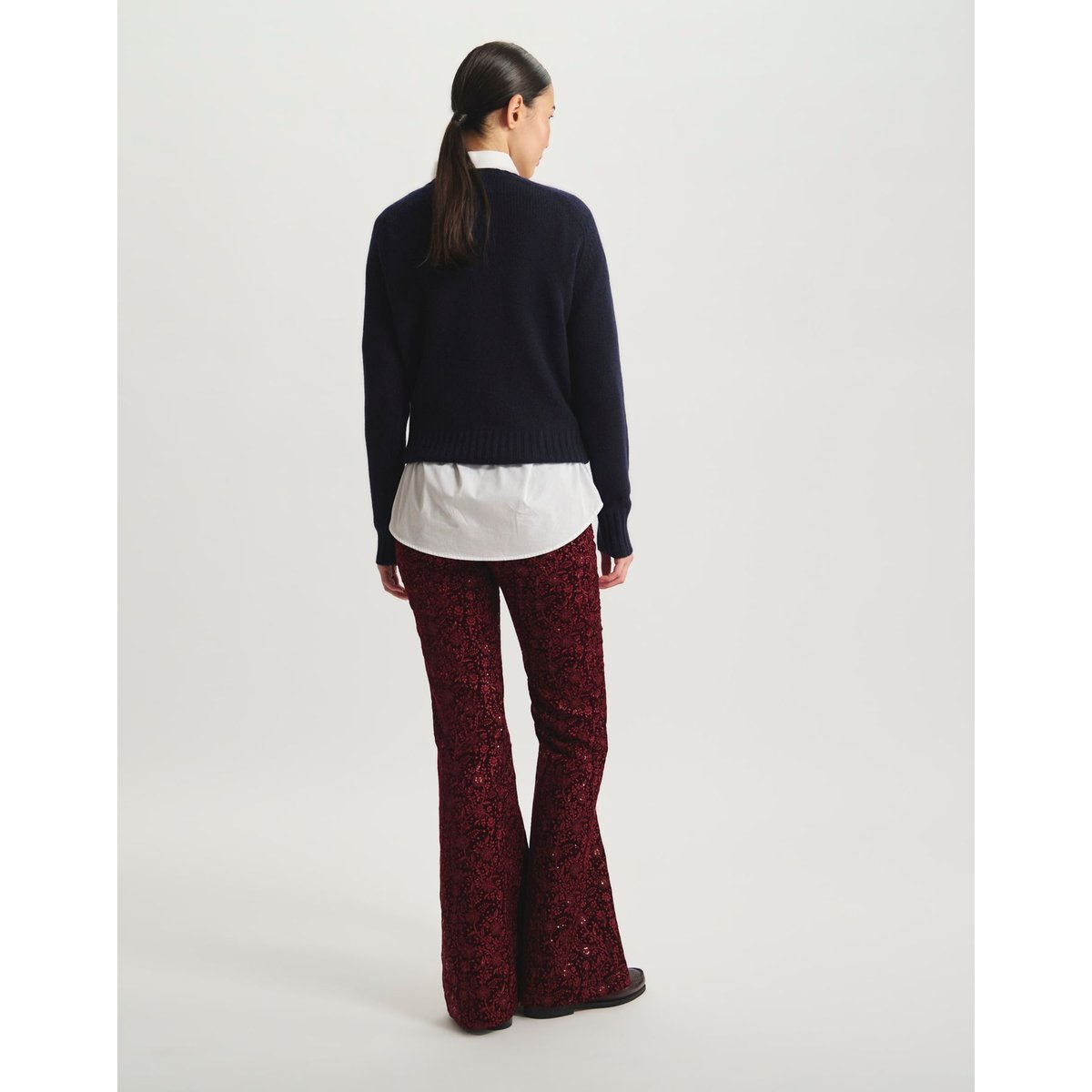 Pull Arthur en laine bleu, INES DE LA FRESSANGE PARIS
