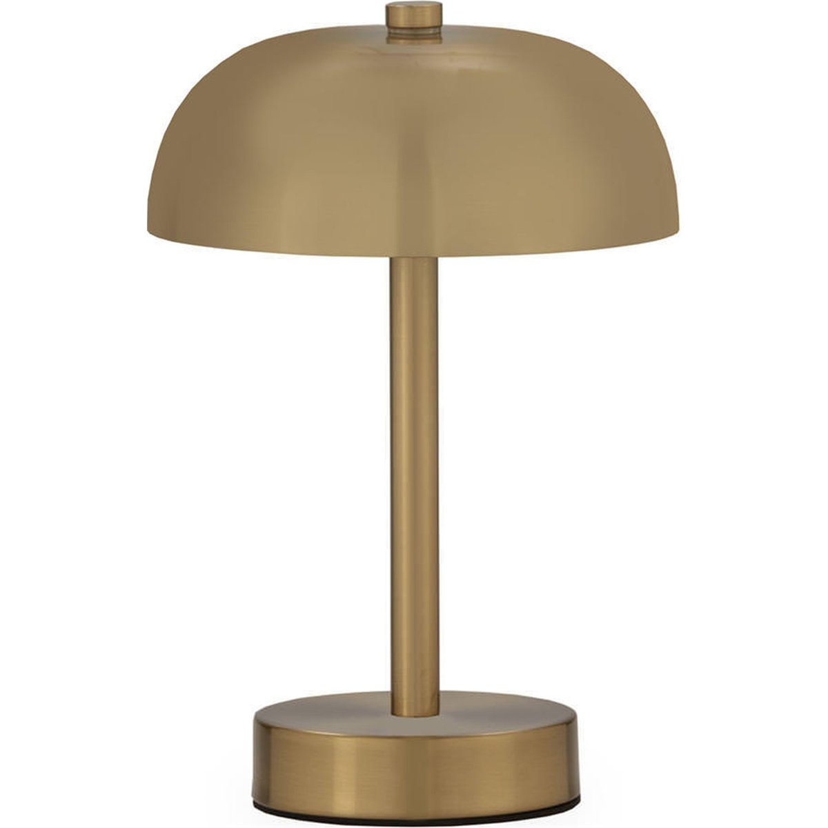 Lampe de table en métal au design arrondi doré, RECOLLECTION