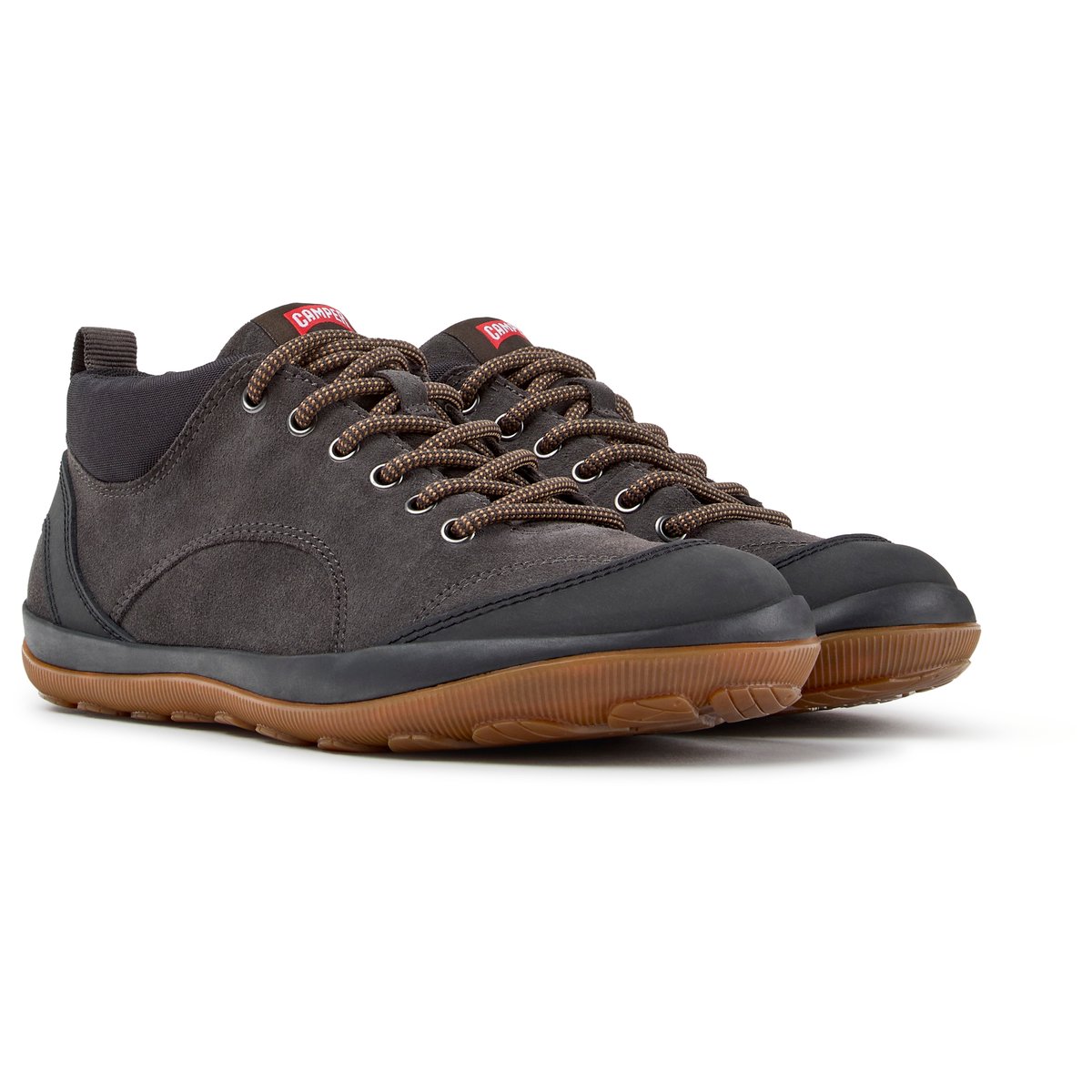 Baskets Peu Pista GM Suede Leather gris fonc01, CAMPER